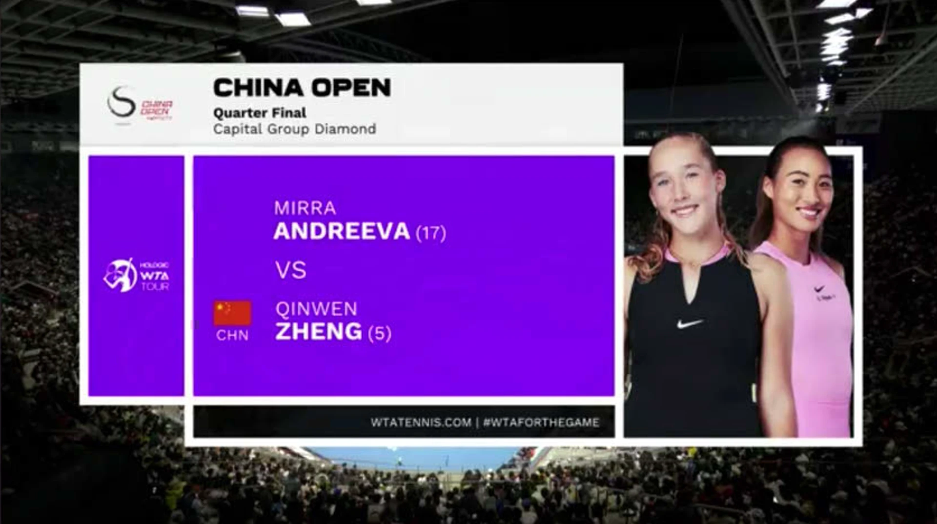 Mirra Andreeva v Qinwen Zheng | Match Highlights | WTA 1000