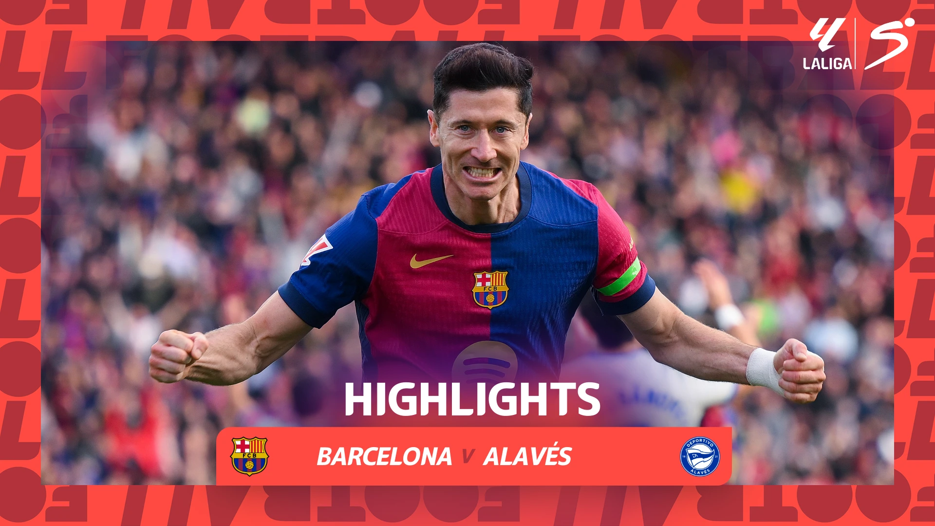 Barcelona v Alaves | Match Highlights | LaLiga EA Sports Matchday 22