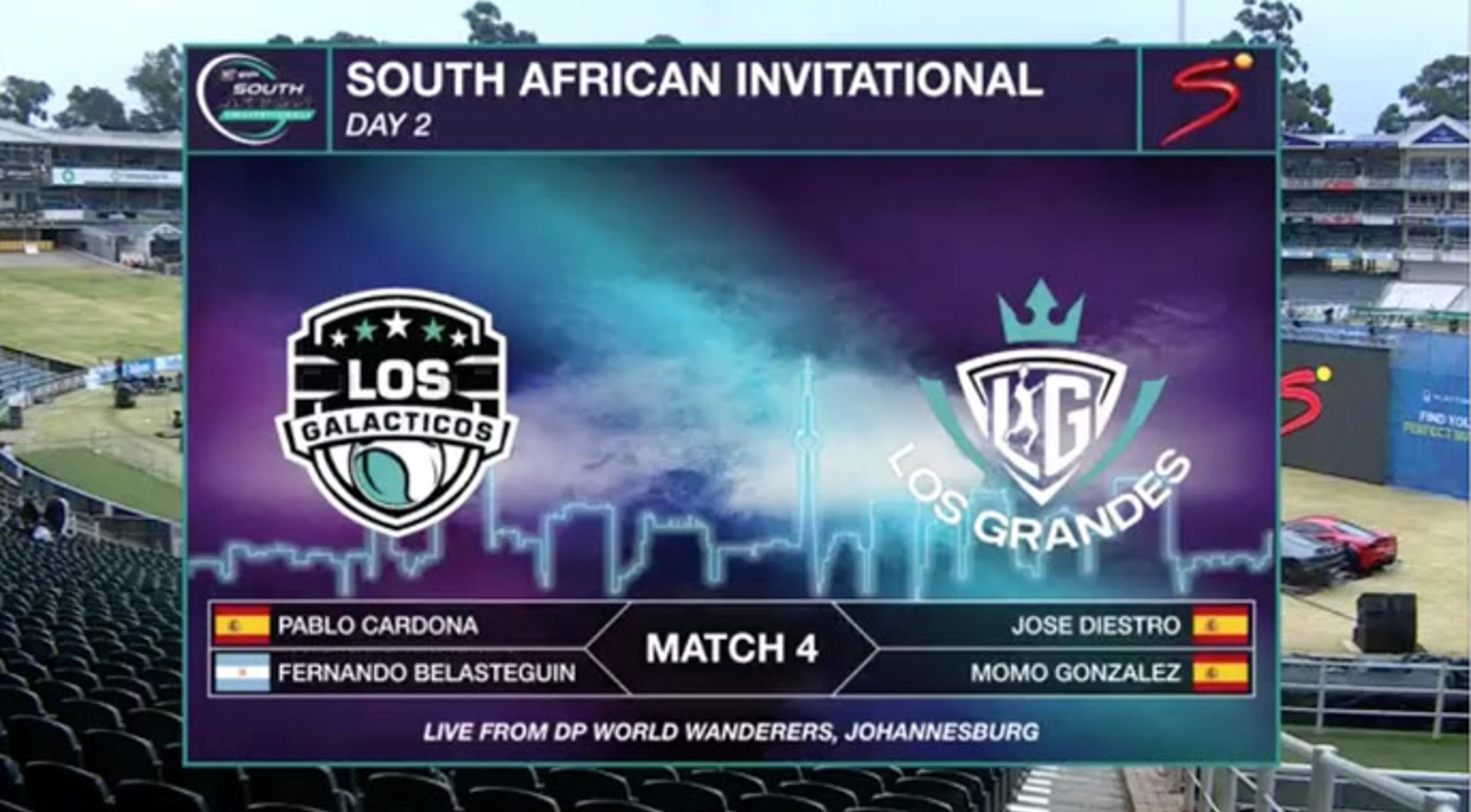 Cardona/Belasteguin v Diestro/Gonzalez South African Invitational Padel