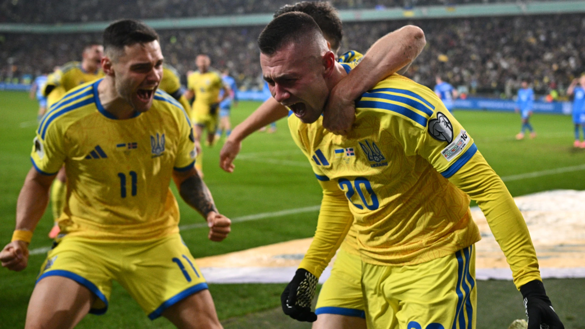 Ukraine book spot in World Cup playoffs with win over Iceland