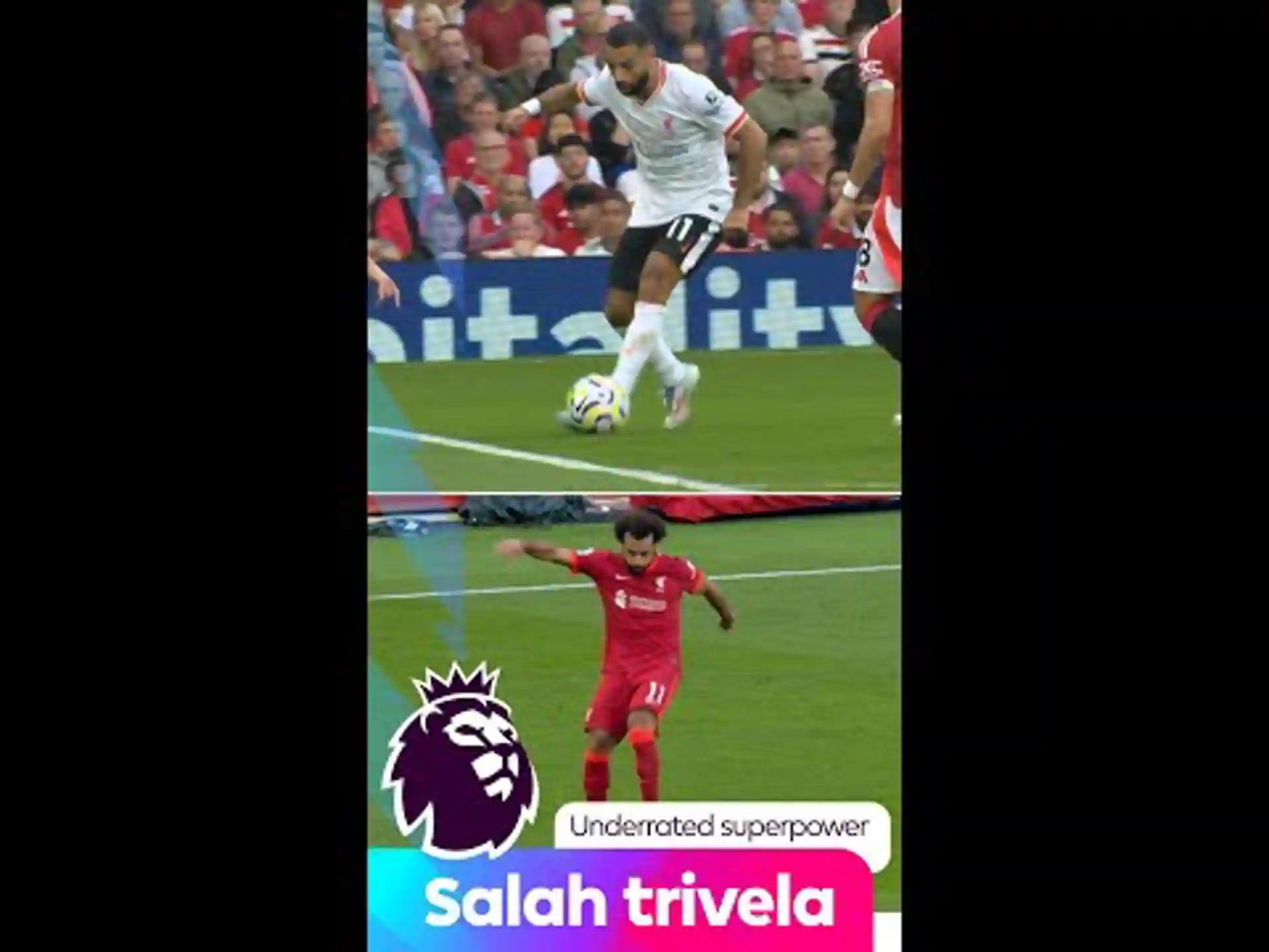 Mo Salah is the king of trivelas.