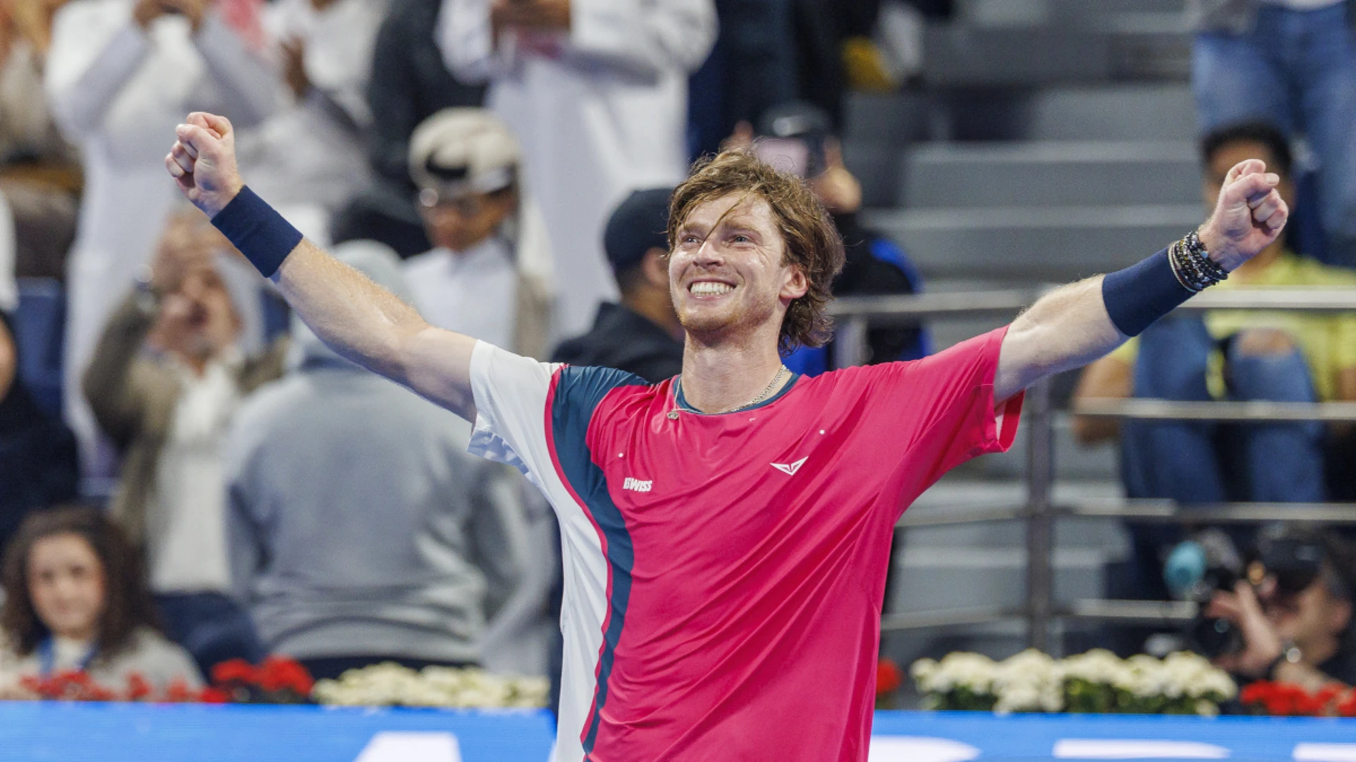 Fiery Rublev keeping a cool head with help from Safin