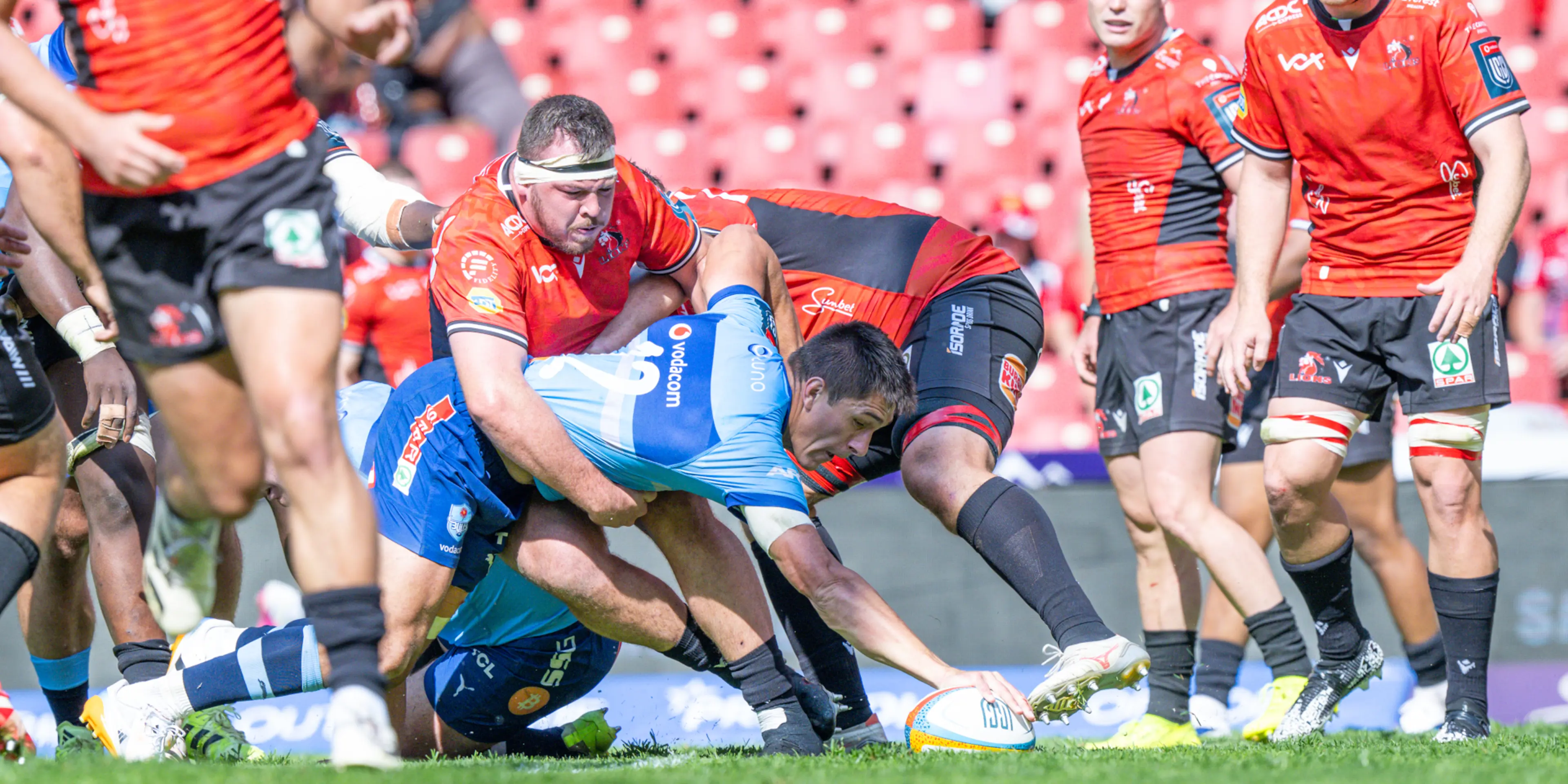 BULLDOZED: Statement win for Pretoria side as Lions demolished