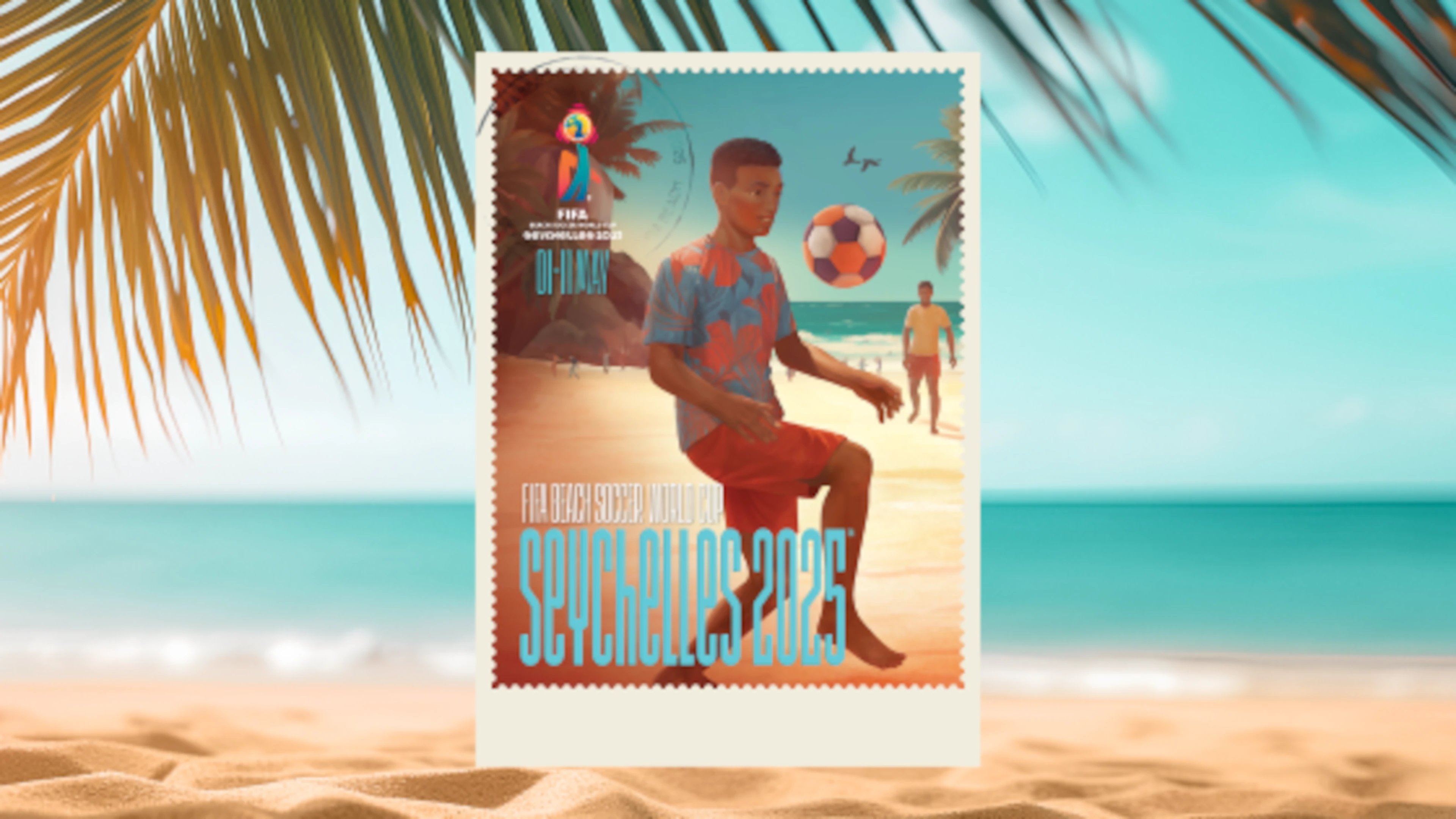 Official poster revealed for FIFA Beach Soccer World Cup Seychelles 2025™