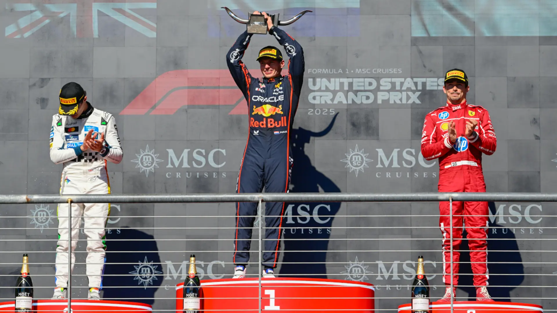 Verstappen makes clear he is gunning for a fifth world title