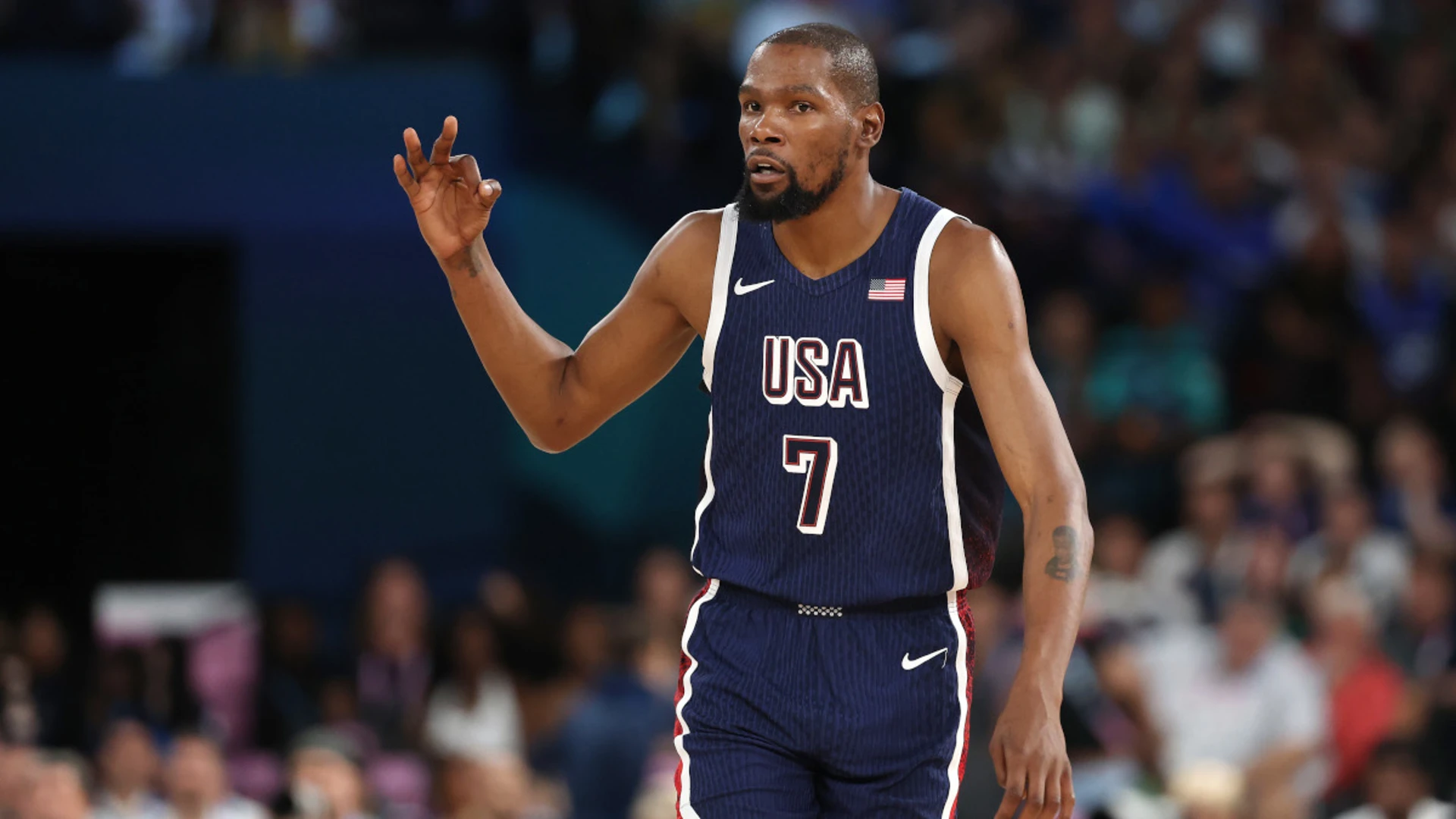 Kevin Durant | Top plays v France | Men's Olympics Basketball, Paris 2024