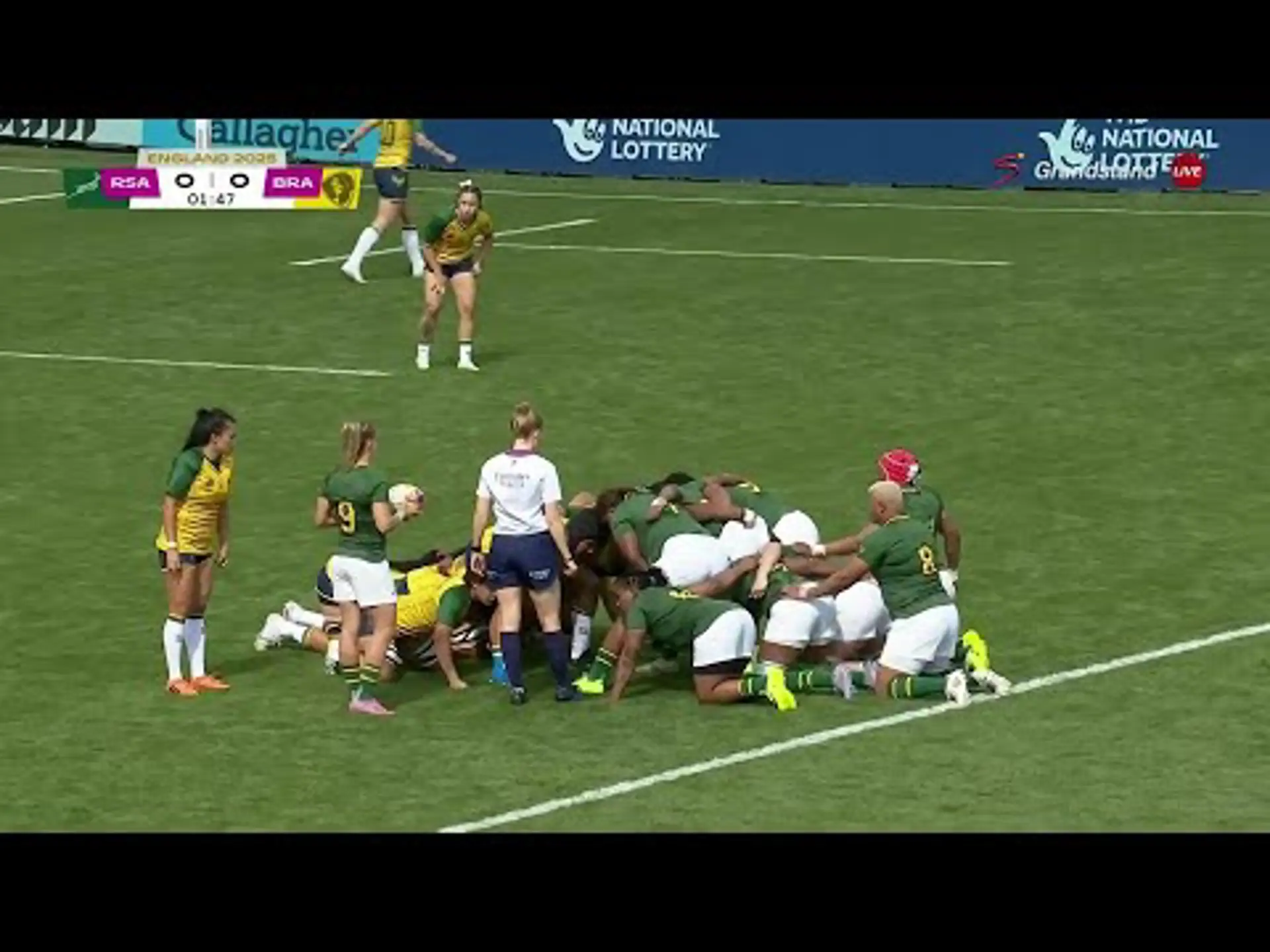 Springbok Women Pool phase tries