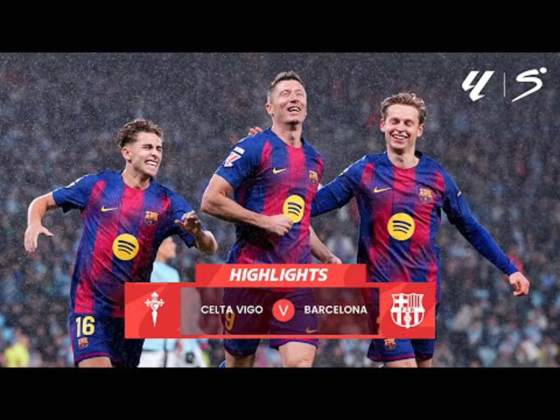Celta Vigo v Barcelona | Match Highlights | LaLiga EA Sports Matchday 12