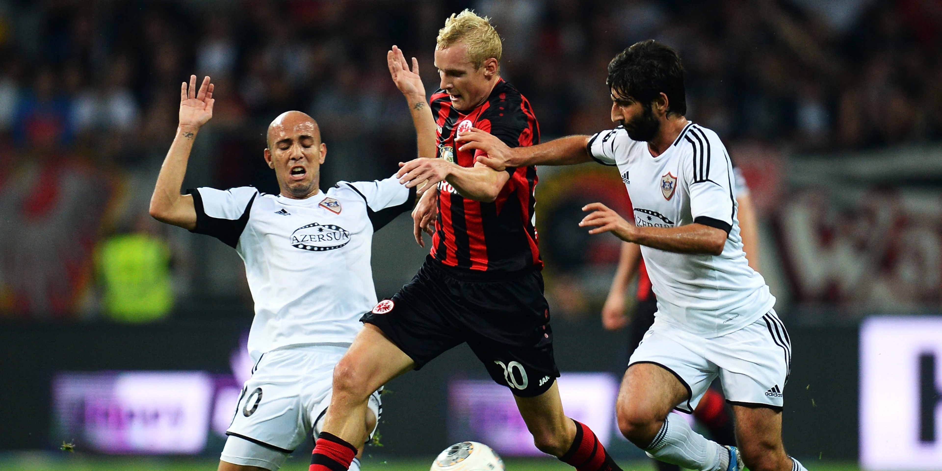 Qarabag boost UCL playoff hopes with late win over Frankfurt