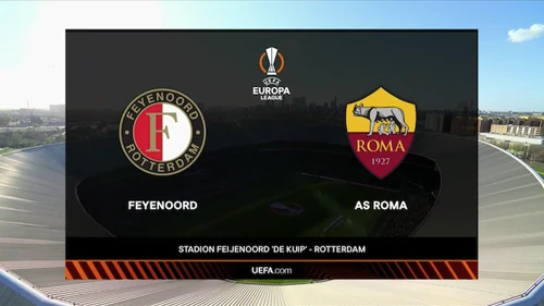 UEFA Europa League | QF | 1st Leg | Feyenoord Rotterdam v AS Roma | Highlights