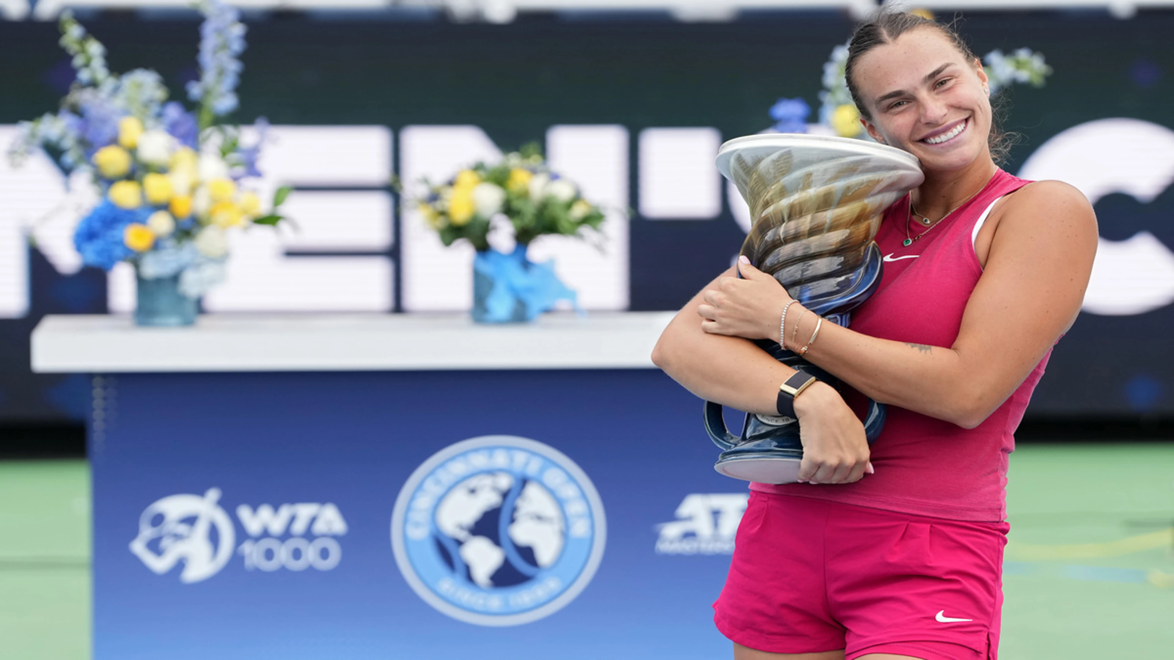 Sabalenka downs Pegula to win WTA Cincinnati Open