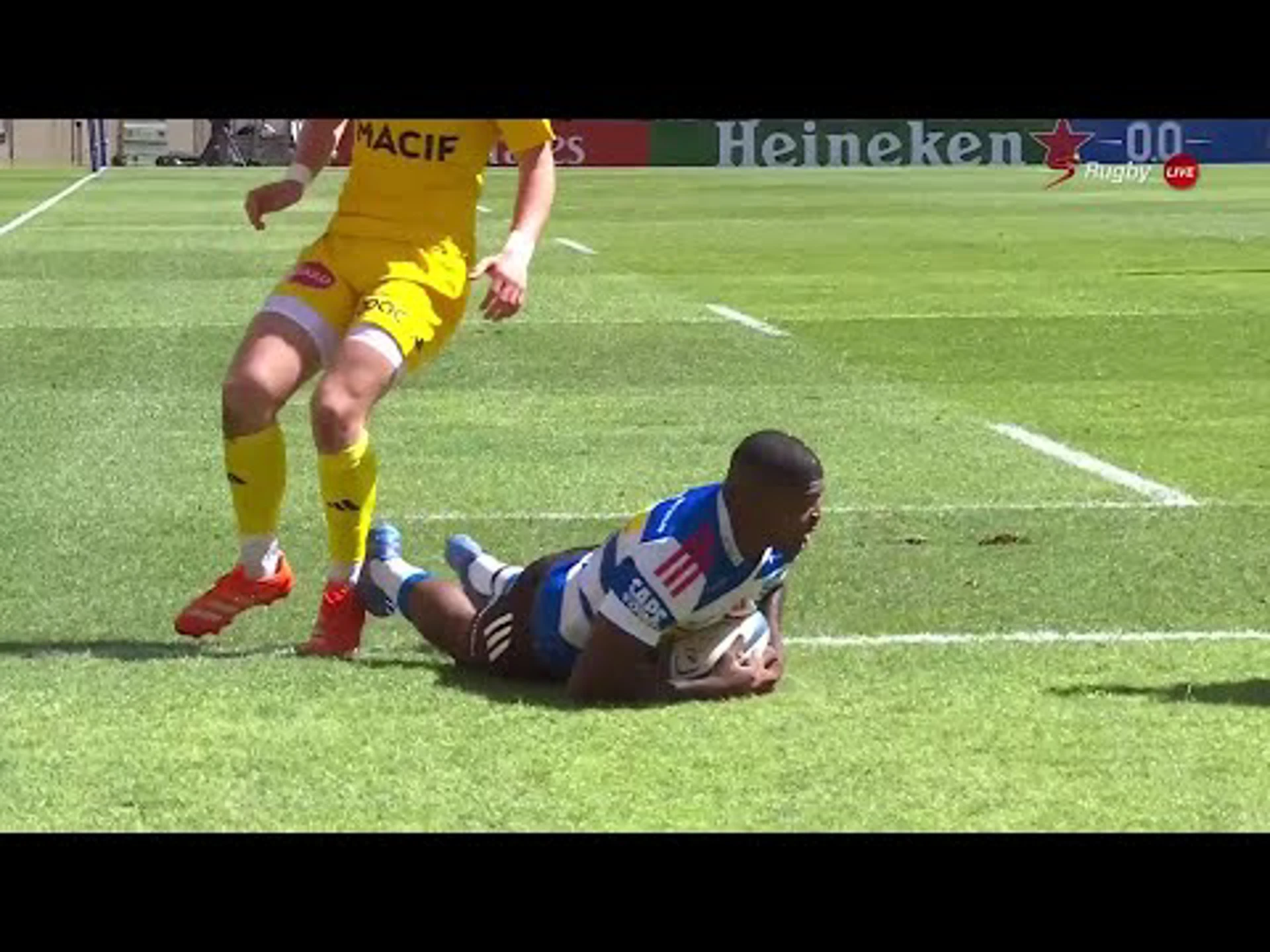Dylan Maart With a Try vs. Stade Rochelais