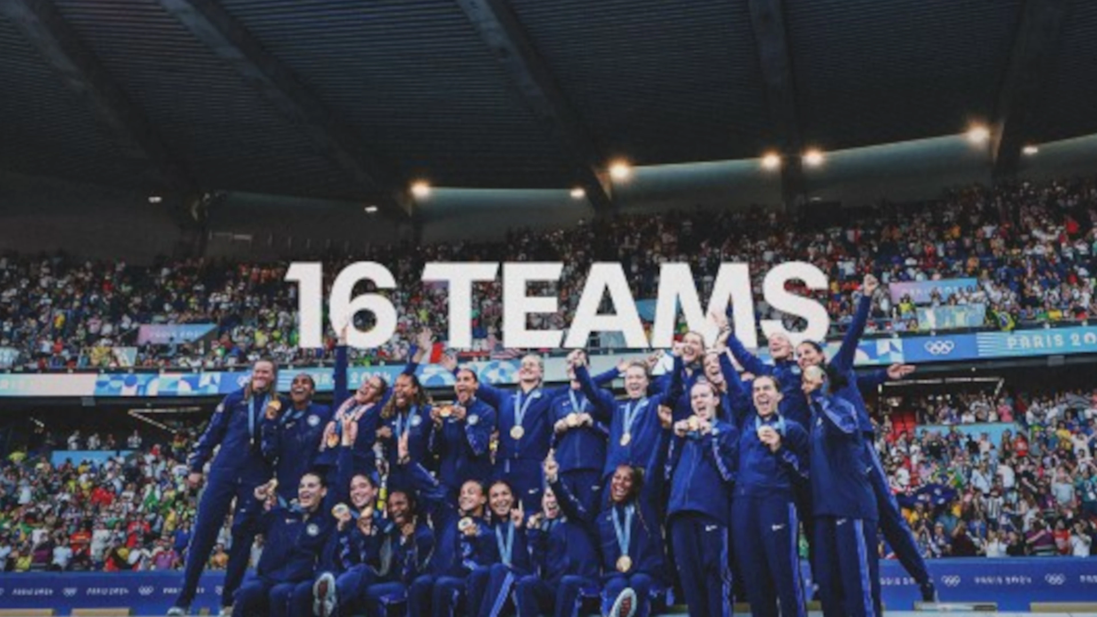 Fifa celebrates historic step for women’s football at LA28 Olympics