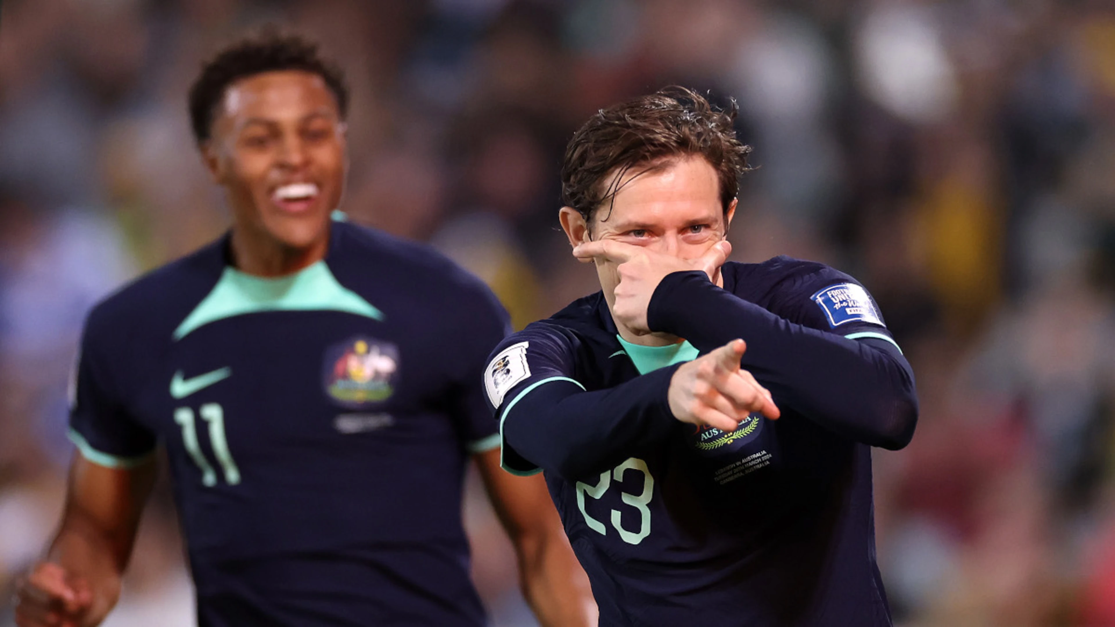 Five-goal Australia, Iraq advance in Asia World Cup qualifying