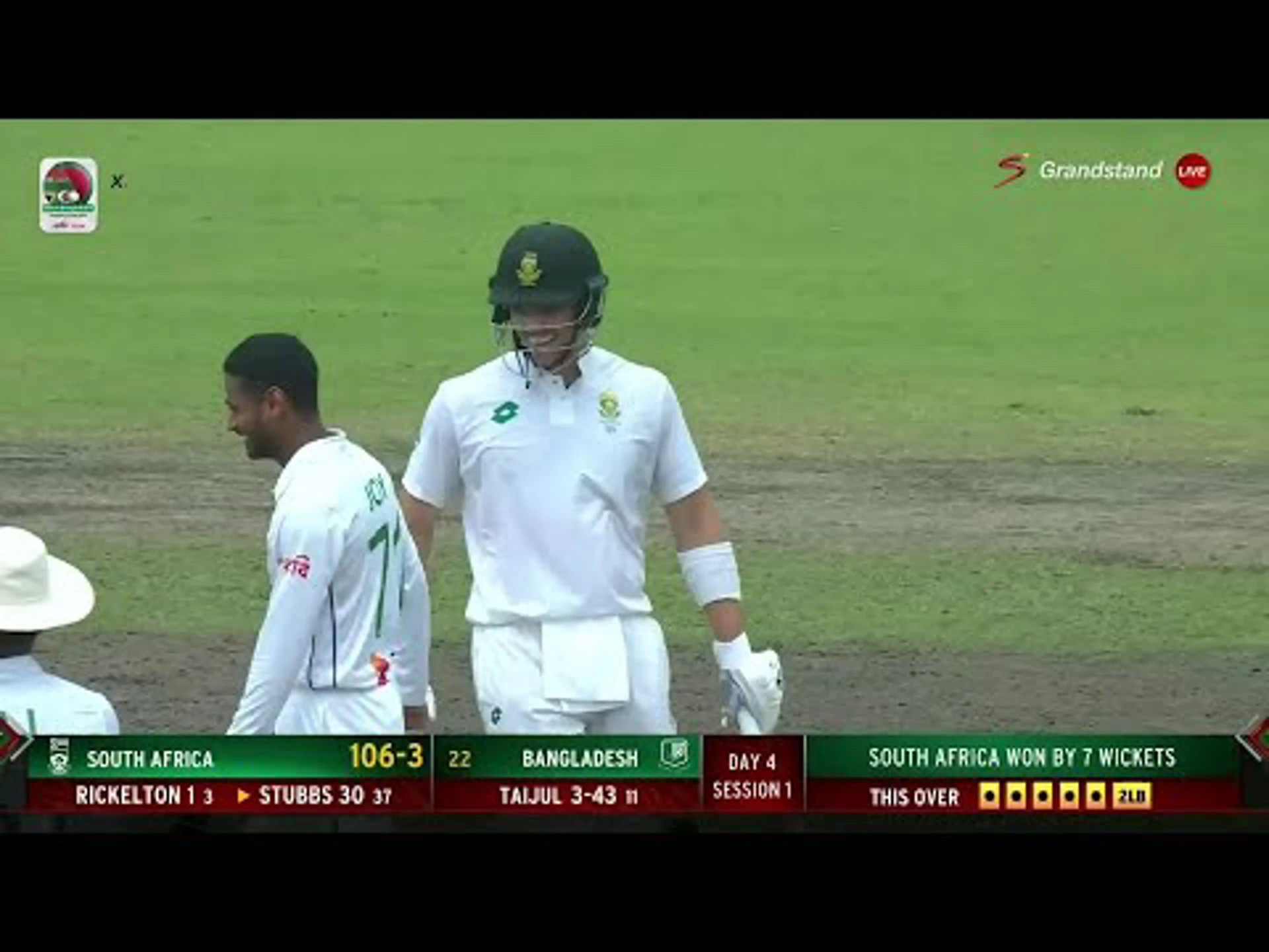 Bangladesh v South Africa | Short Highlights | 1st Test Day 4