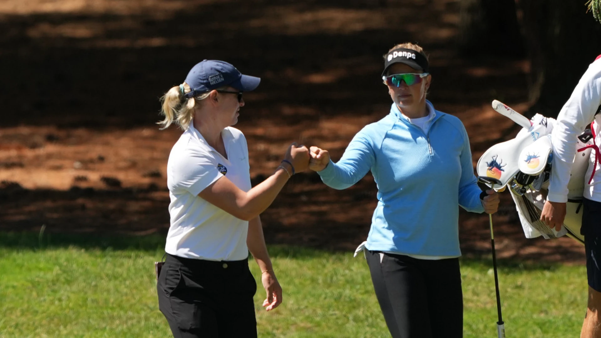 Danes shoot 60 to join five-way tie for LPGA pairs lead