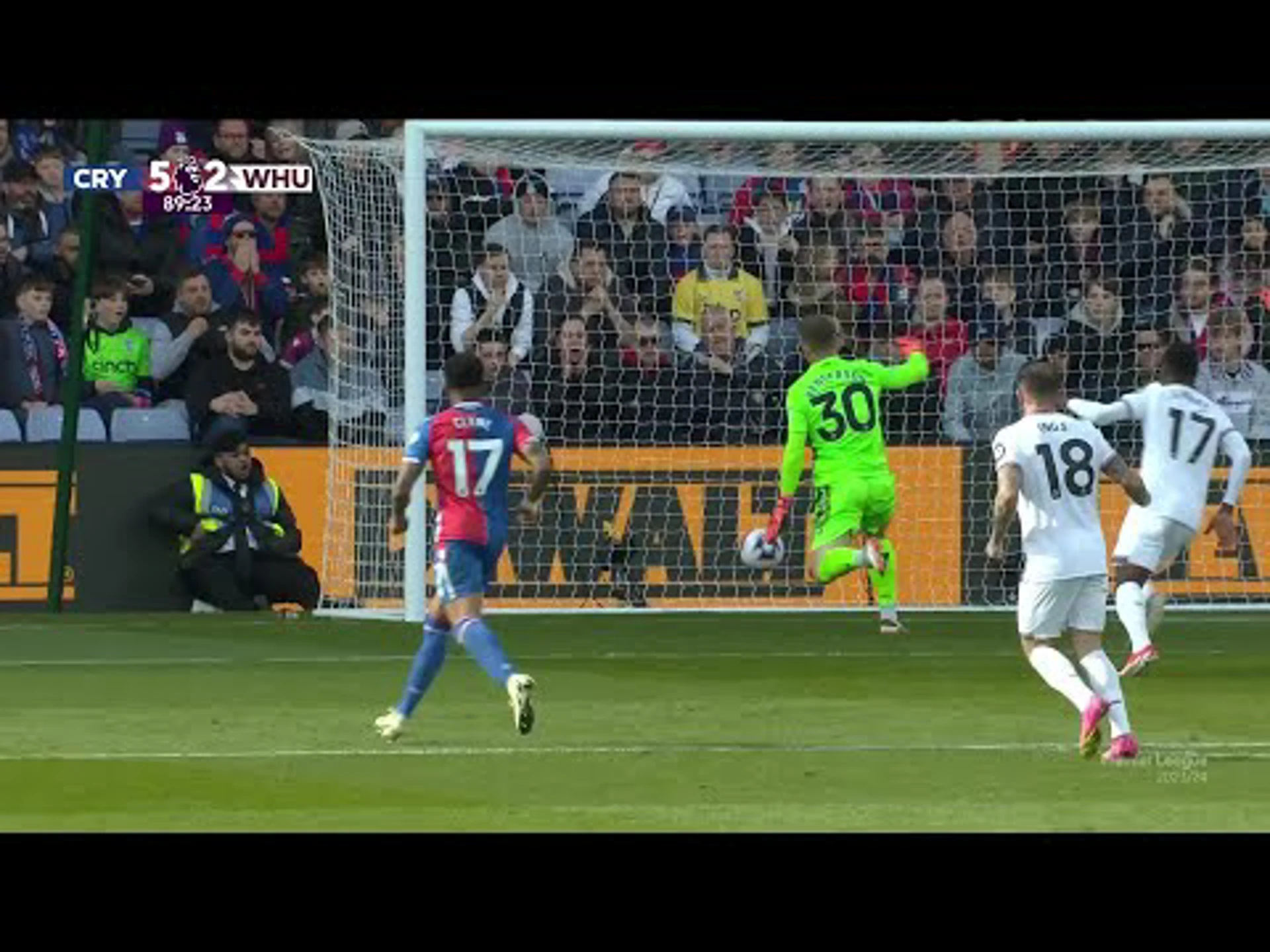 Tyrick Mitchell | 89ᵗʰ Minute Own Goal v Crystal Palace