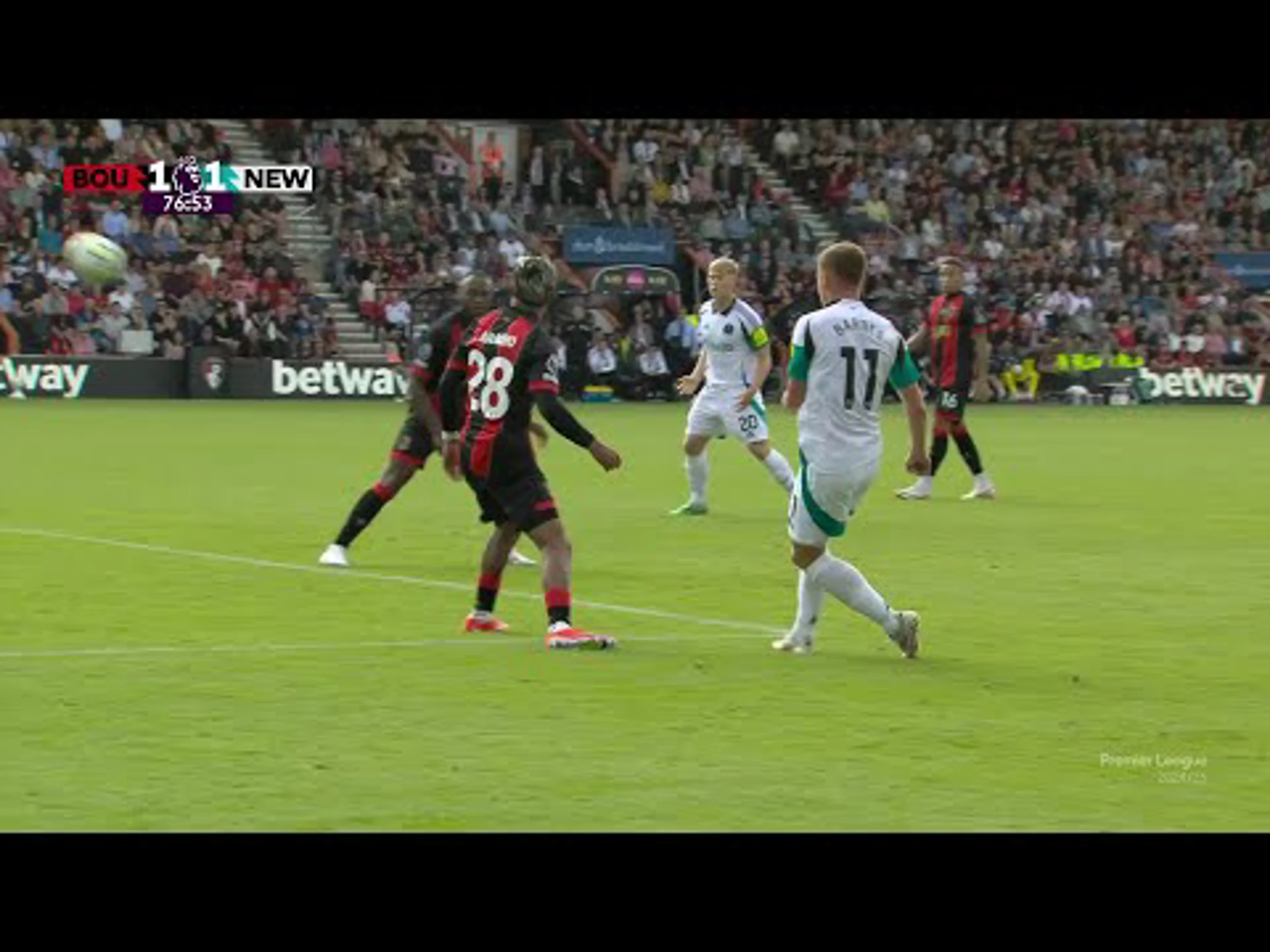 Anthony Gordon | 77ᵗʰ Minute Goal v Bournemouth