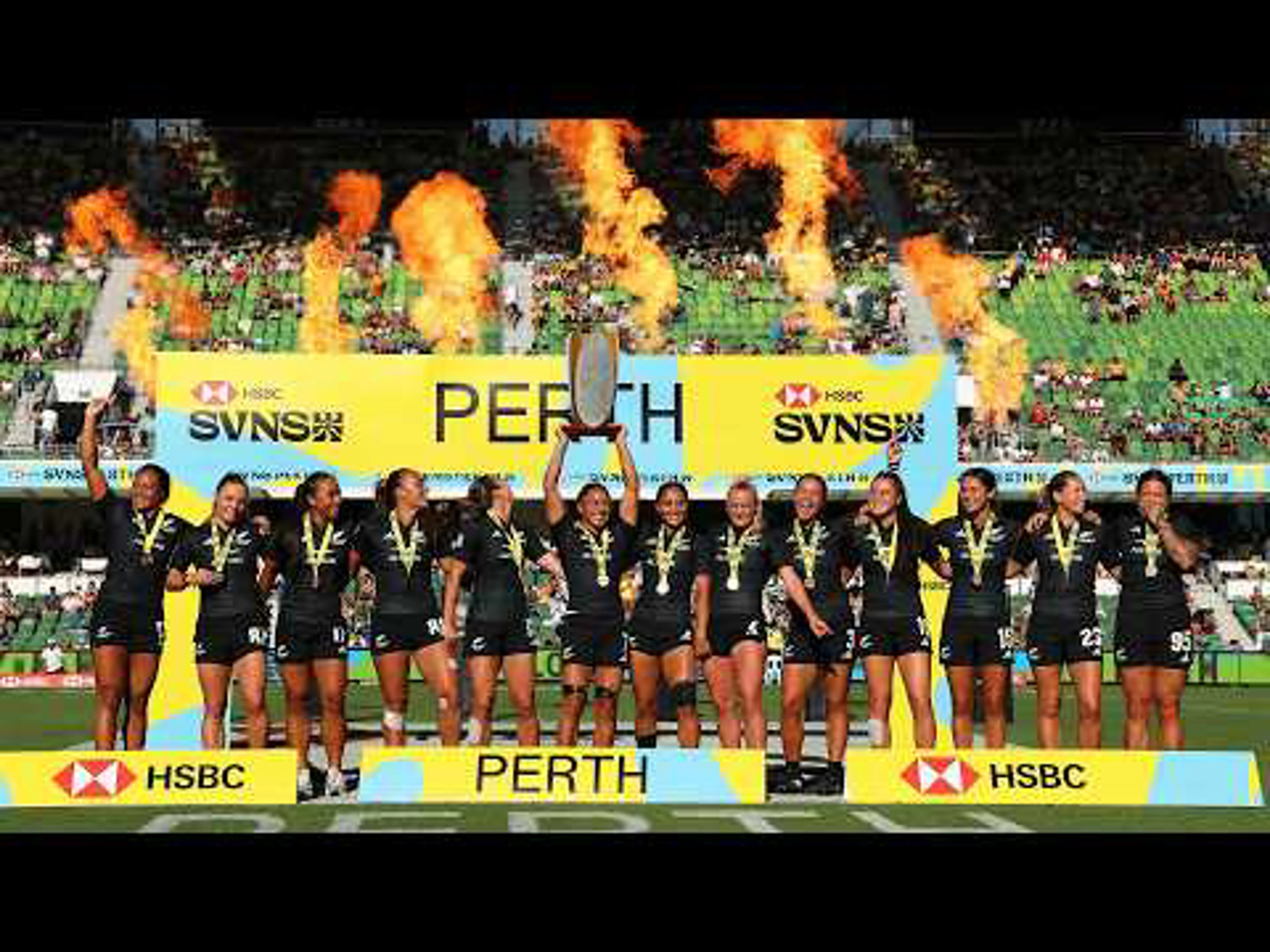 New Zealand v Australia | Final | Highlights | World Rugby HSBC Women's Sevens Series Perth