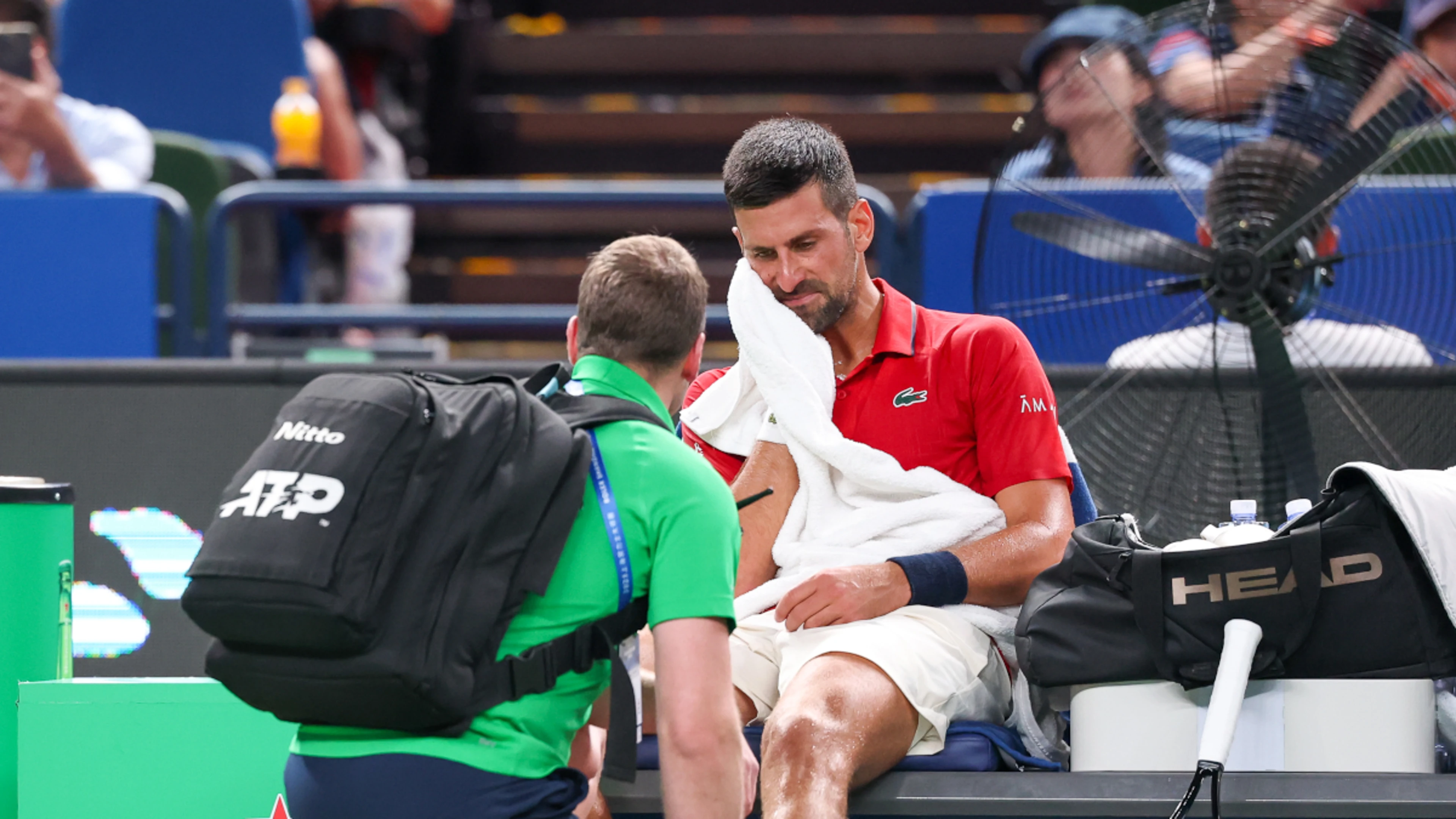 Tennis stars suffer, wilt and quit in 'brutal' China heat