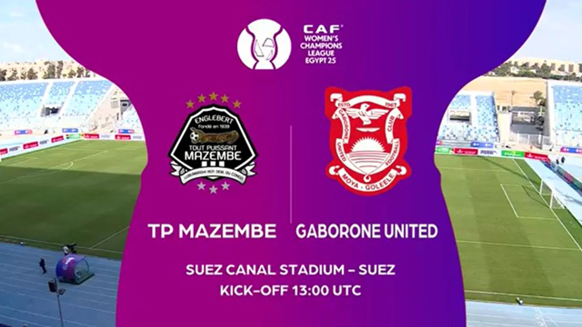 TP Mazembe vs Gaborone United | Match Highlights | CAF Women's Champions League