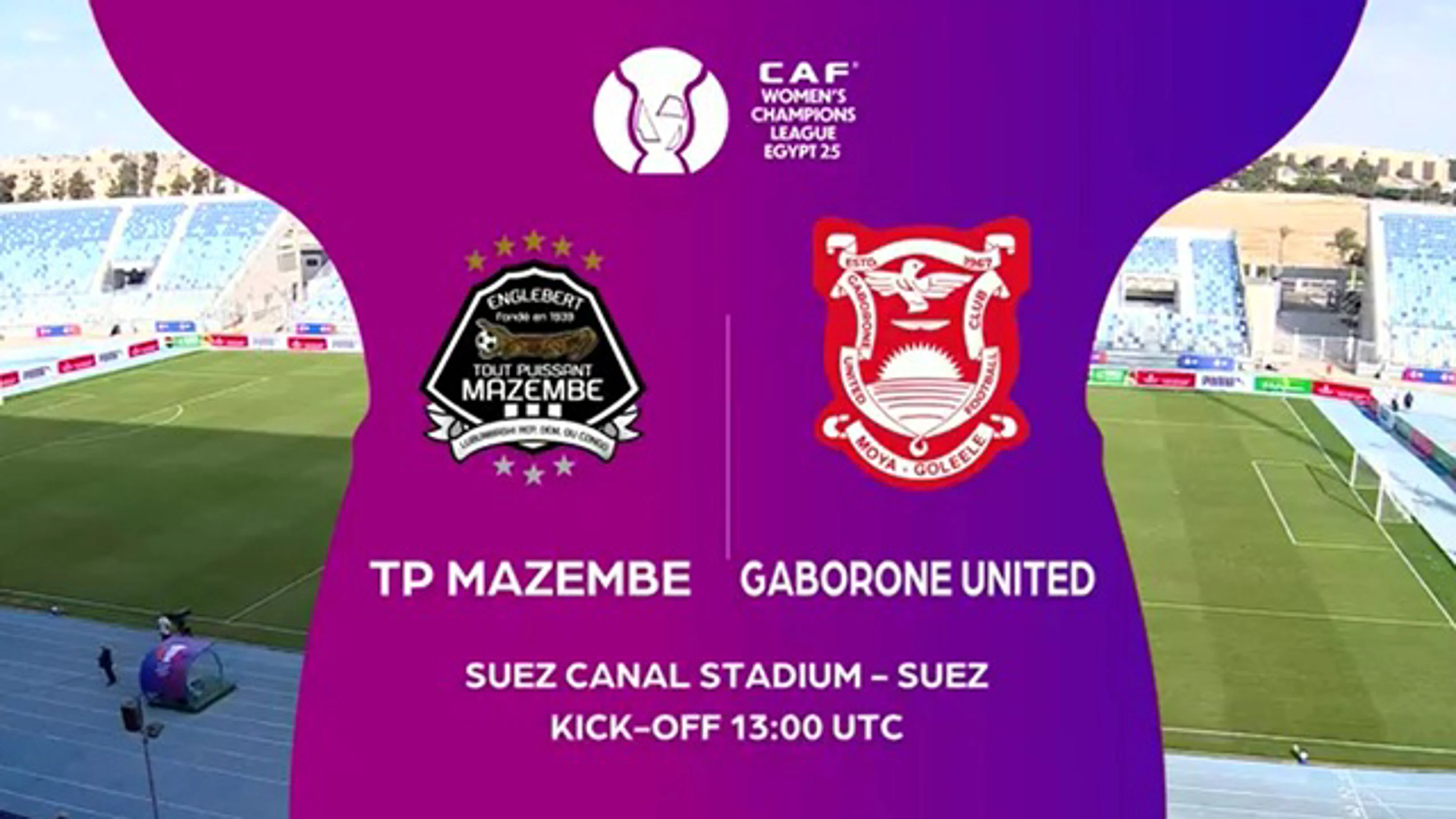 TP Mazembe vs Gaborone United | Match Highlights | CAF Women's Champions League