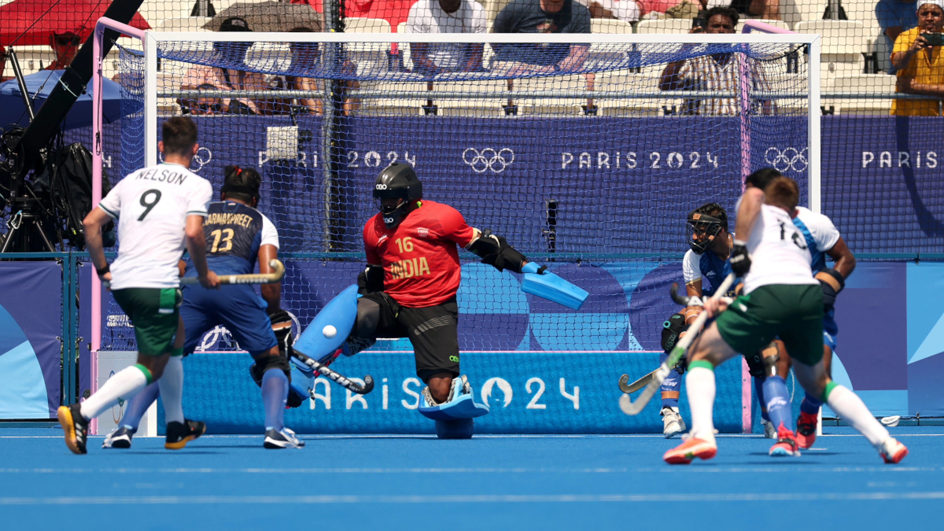Smiling India GK Sreejesh relishing last dance