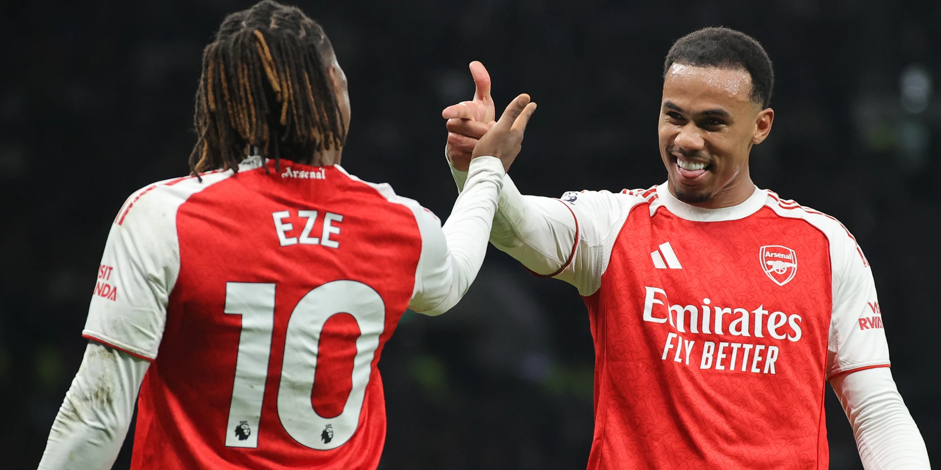 Arsenal's Eze sinks Spurs again, Liverpool late show floors Forest