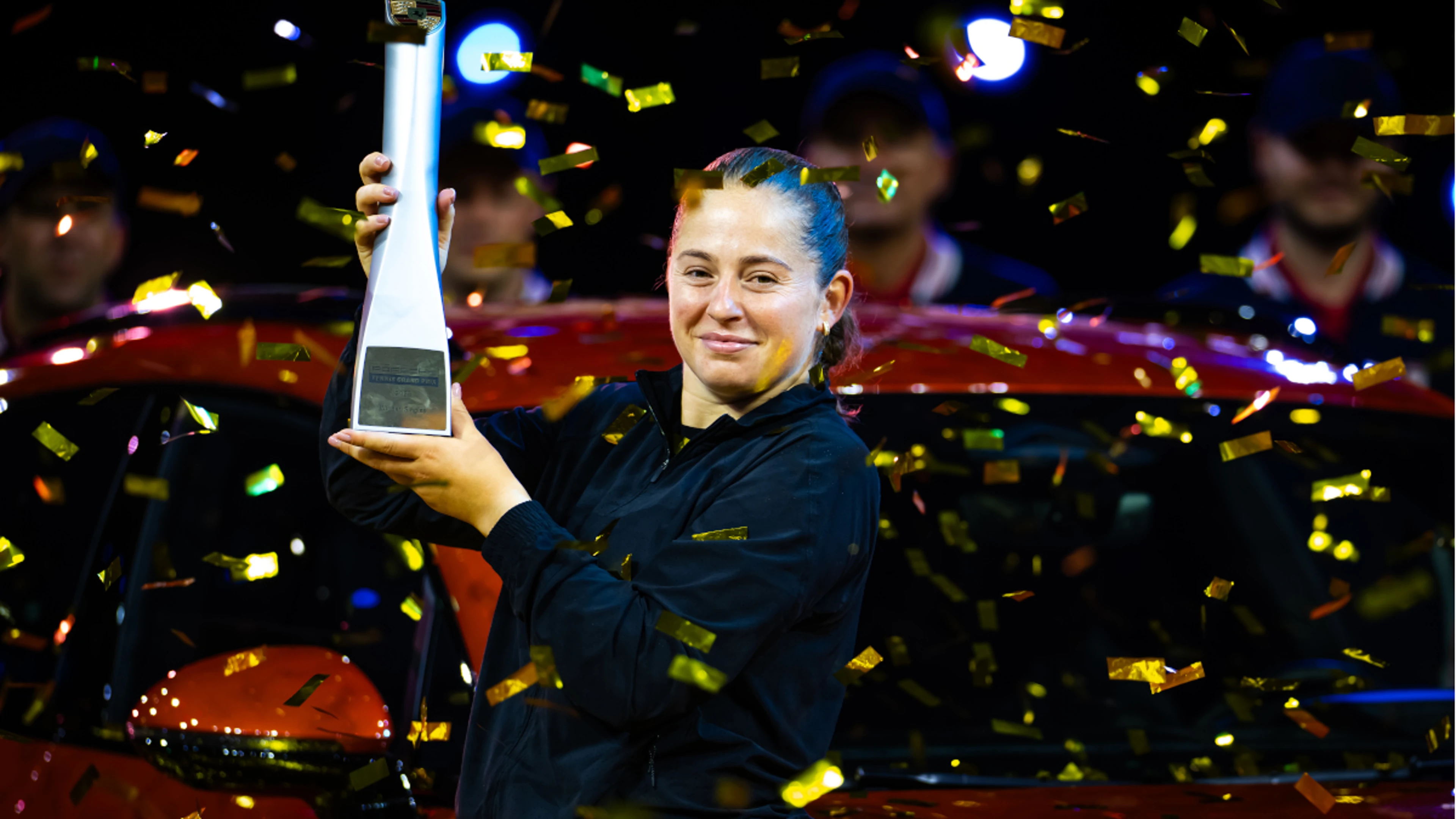 Unseeded Ostapenko shocks world No 1 Sabalenka in Stuttgart final