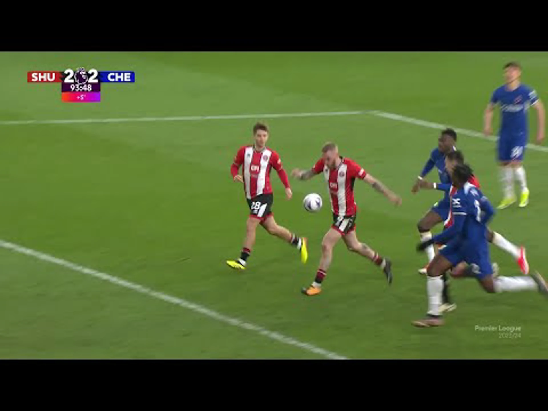 Oliver McBurnie | 93ʳᵈ Minute Goal v Chelsea