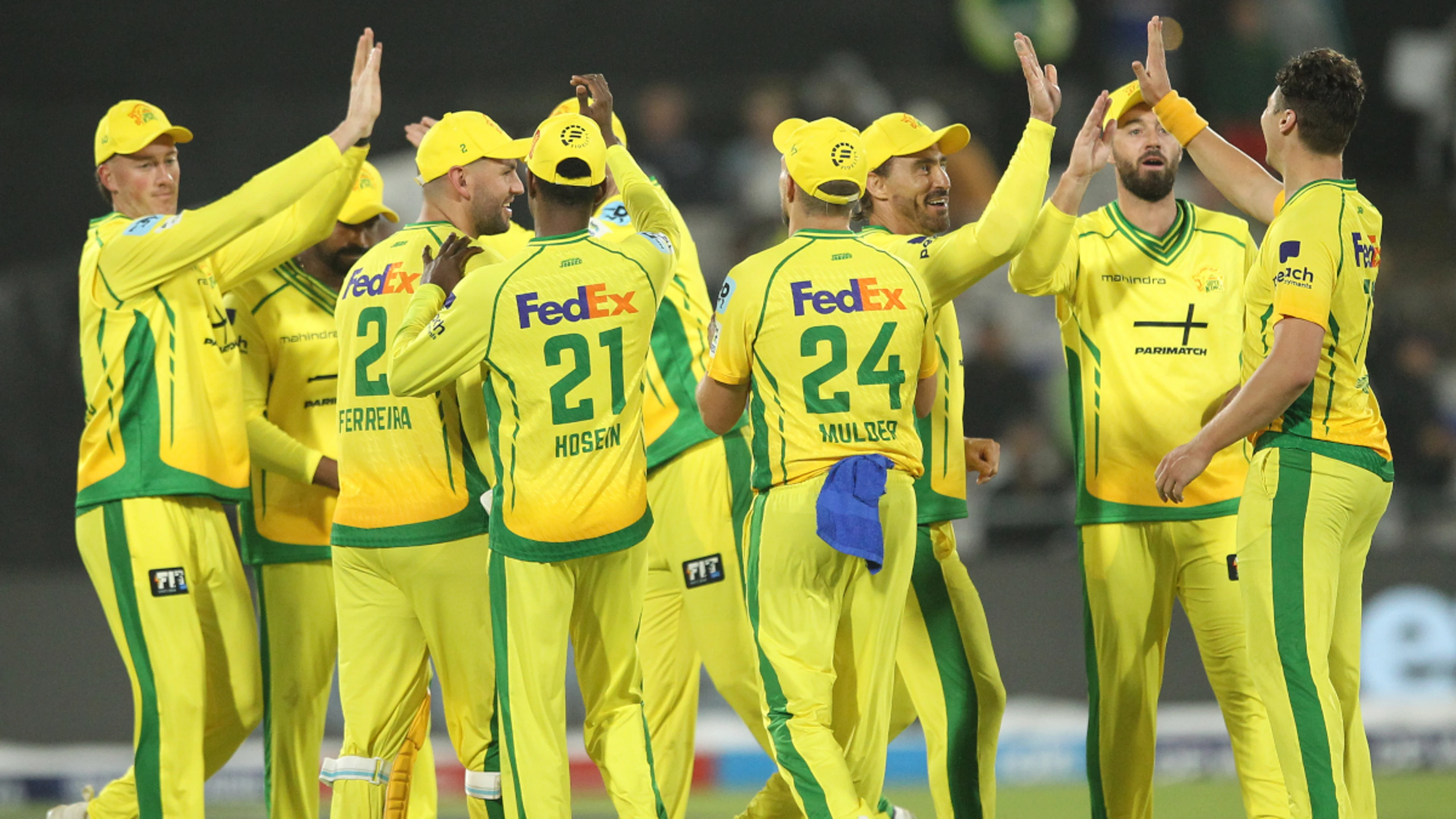 Joburg Super Kings win the toss and elect to bowl first