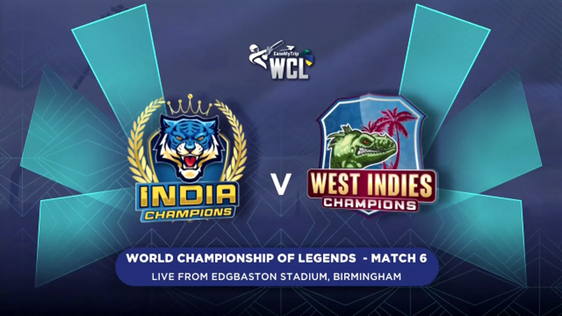 India v West Indies | Match Highlights | World Championship of Legends