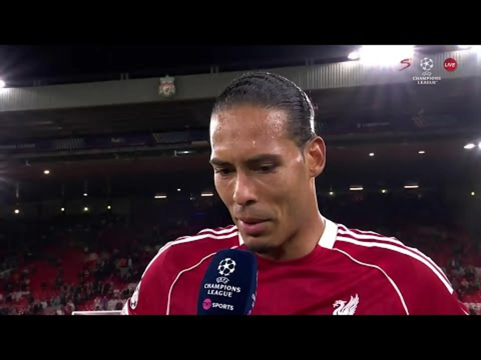 Virgil Van Dijk on Liverpool's last-minute win against Atletico | UEFA Champions League