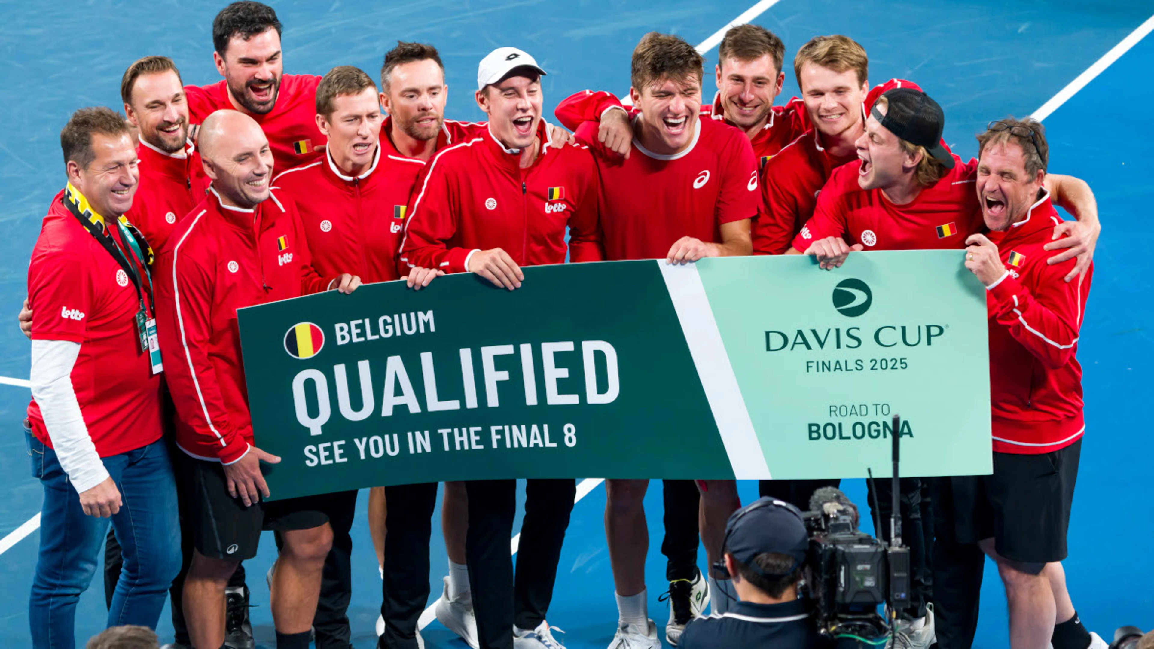 Spain reach Davis Cup Final 8 with dramatic fightback, Belgium edge Australia