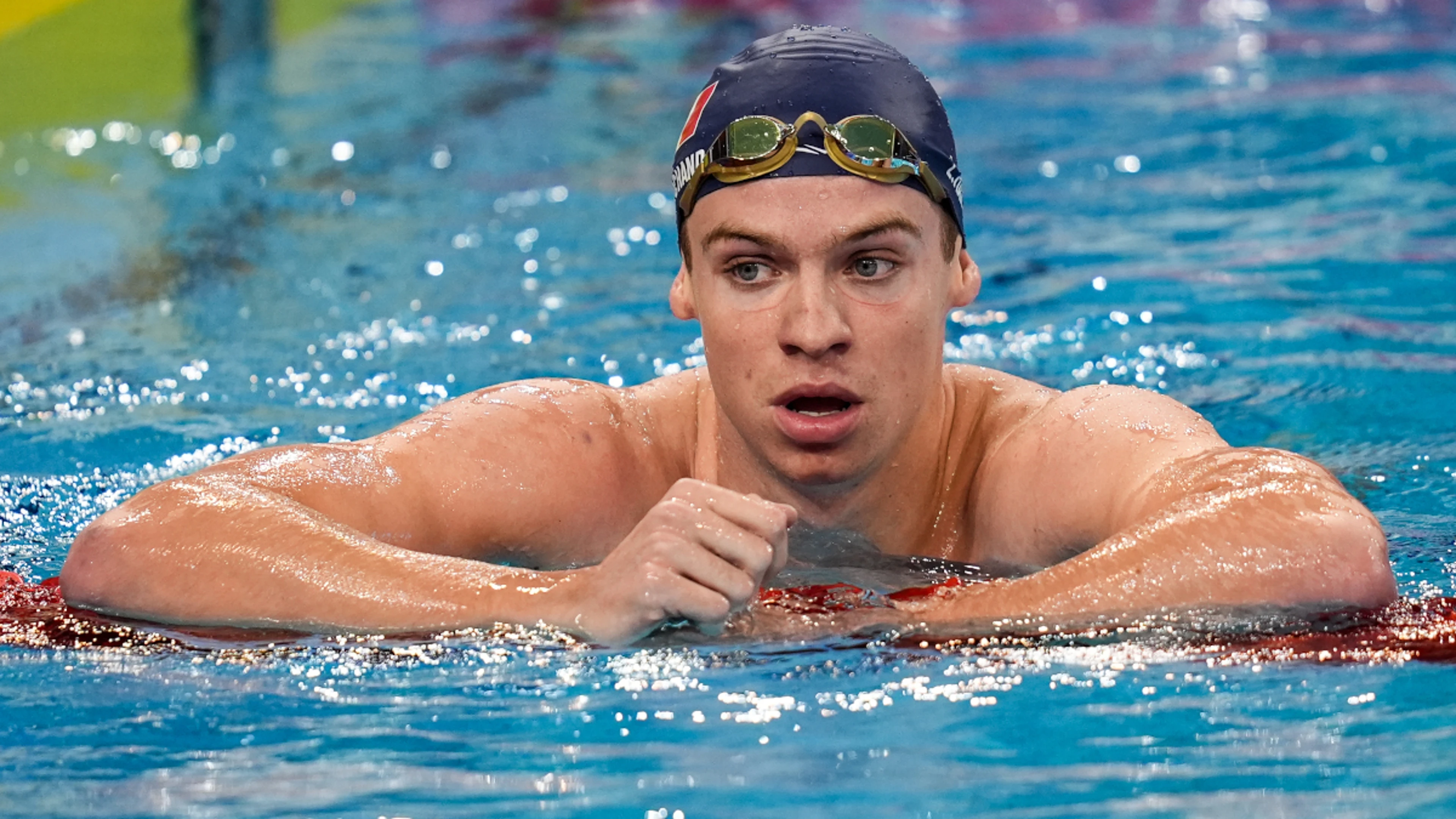 'Exhausted' Marchand skips short course swimming worlds