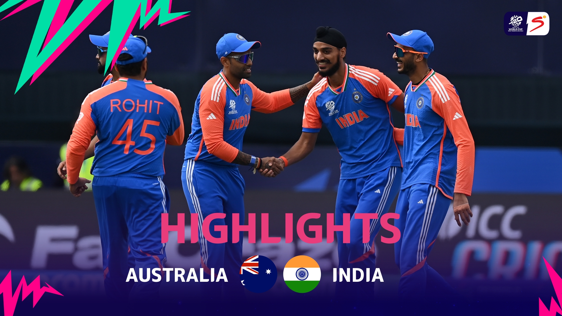 Australia V India | Match Highlights | ICC T20 World Cup Group 1 ...