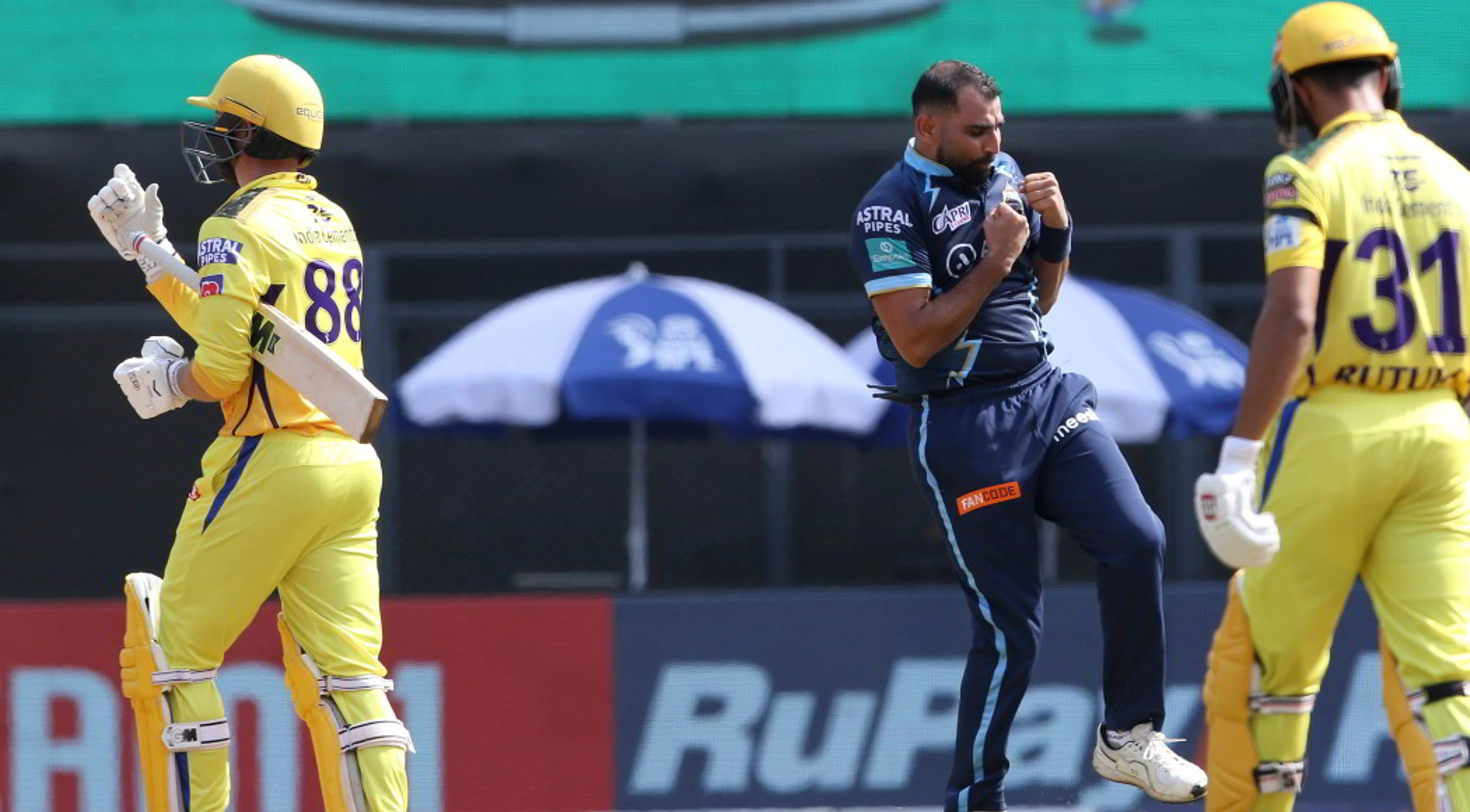 Gujarat Titans cruise to another victory to maintain IPL top spot