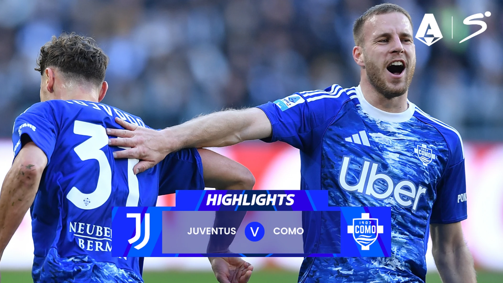 Juventus v Como | Match Highlights | Italian Serie A