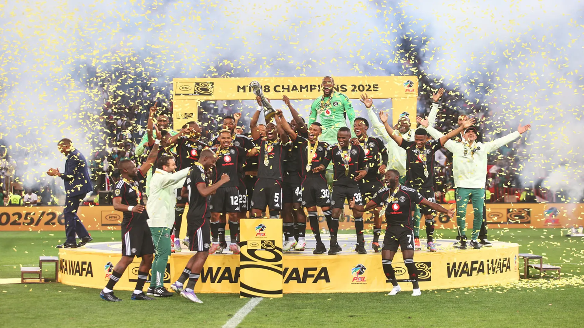 MAKING HISTORY: Pirates win fourth MTN8 title in a row