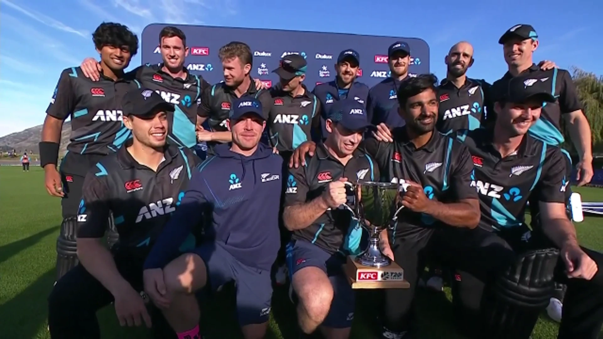 New Zealand v Sri Lanka Twenty20 International | 3rd T20 | Trophy Presentation