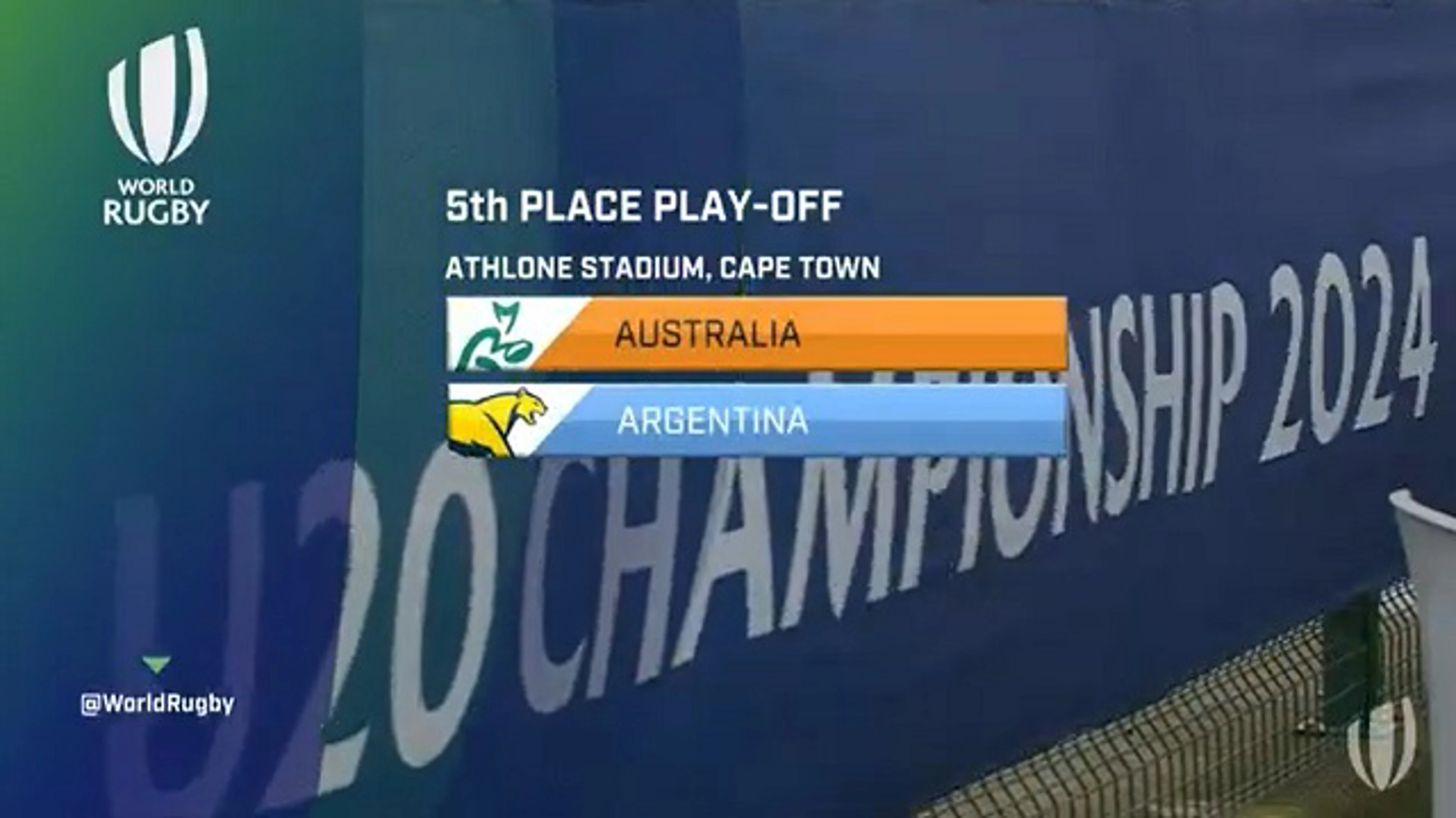 Australia v Argentina | 5th Place Play-Off | Match Highlights | World Rugby u20 Championship