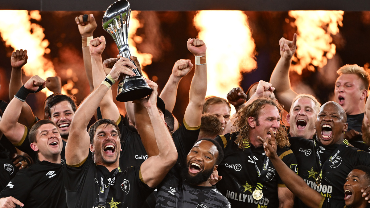 Powerful Sharks performance sees them to Challenge Cup glory