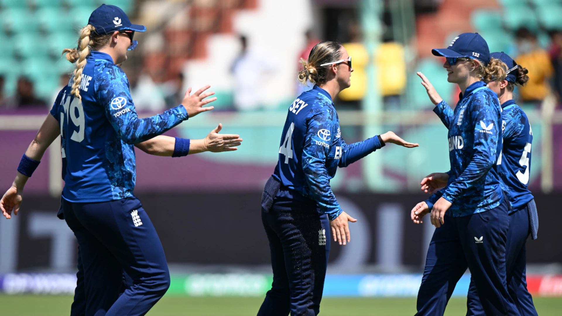 Kiwis lose four wickets as Ecclestone suffers injury scare