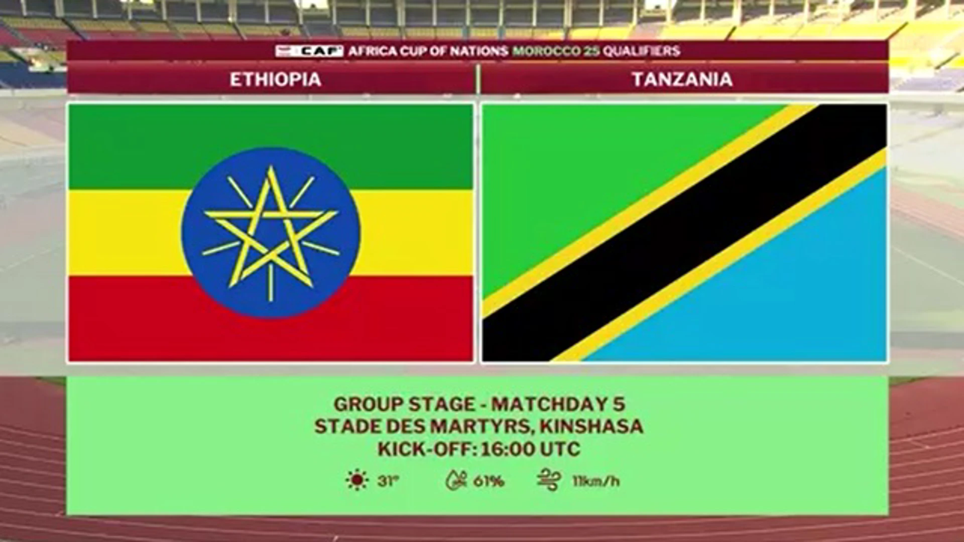 Ethiopia v Tanzania | Match Highlights | Africa Cup Of Nations Qualifier