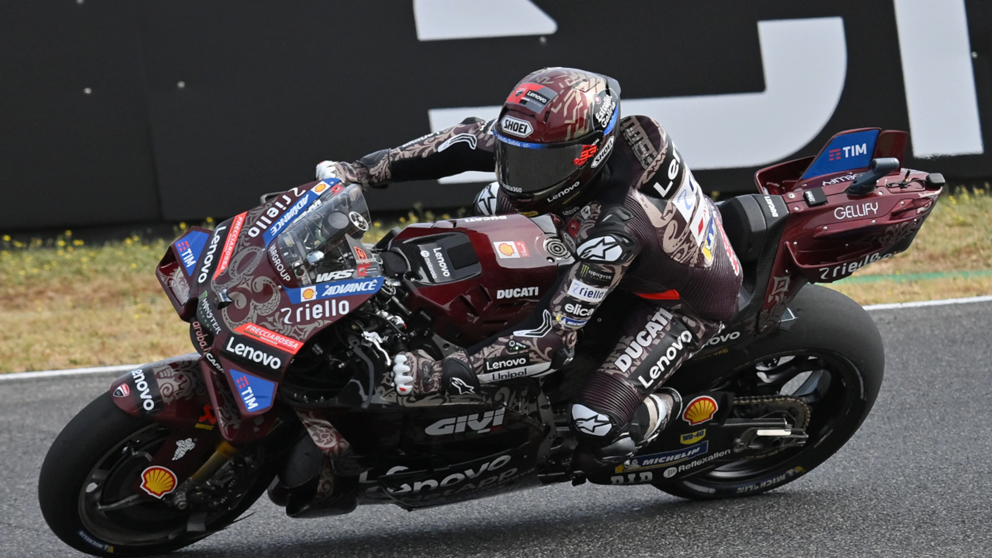 Marquez crashes twice in bruising day of practice at Dutch Grand Prix