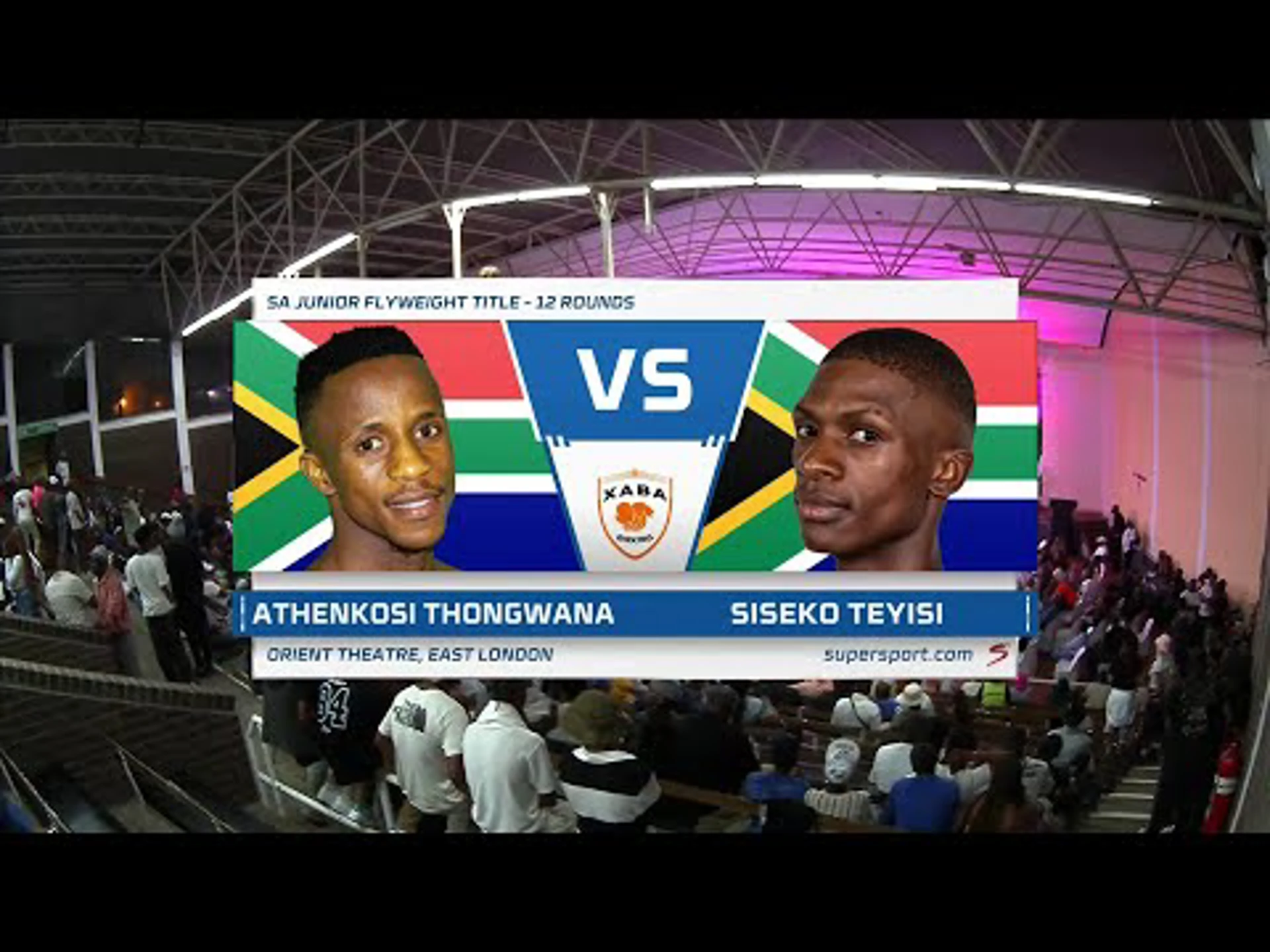 Athenkosi Thongwana v Siseko Teyisi | Junior Flyweight Title | Highlights | Xaba Boxing Promotions