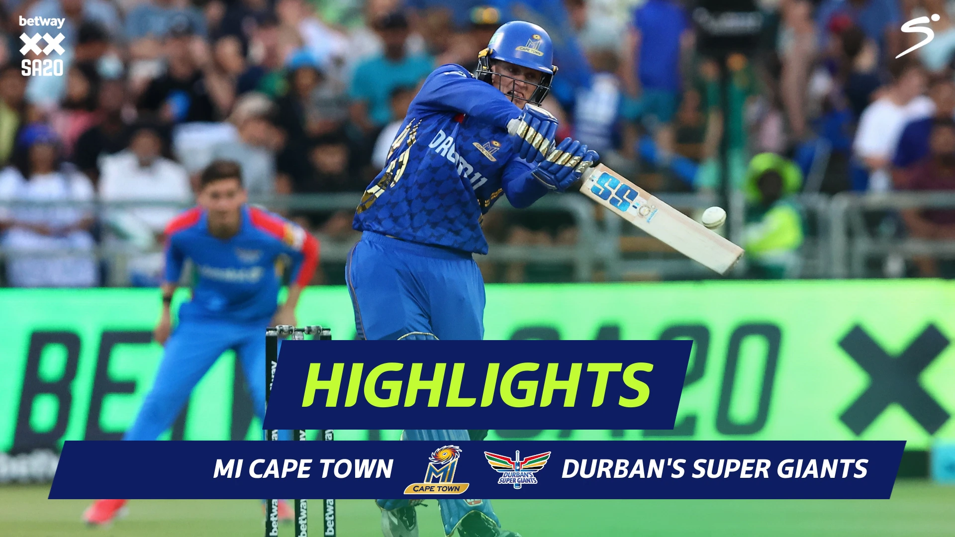 MI Cape Town v Durban's Super Giants | Short Highlights | Betway SA20