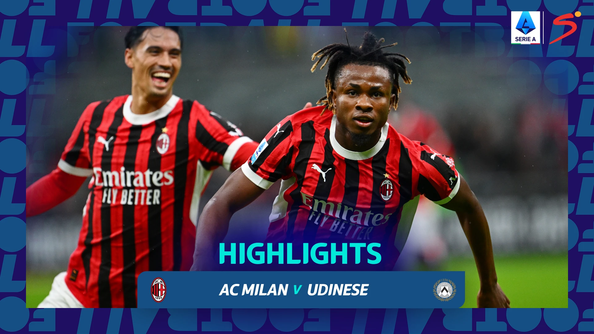 AC Milan v Udinese | Match Highlights | Italian Serie A Matchday 8