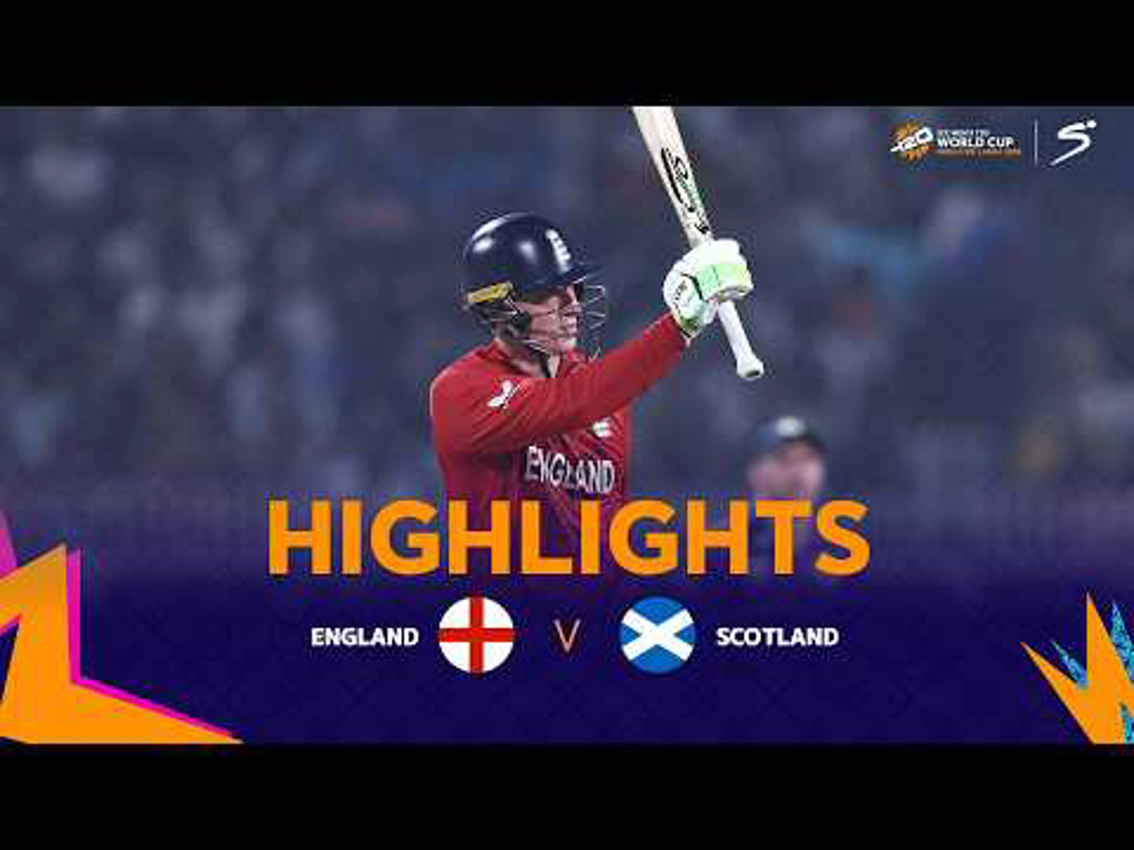 England v Scotland | Match Highlights | ICC T20 World Cup Group C