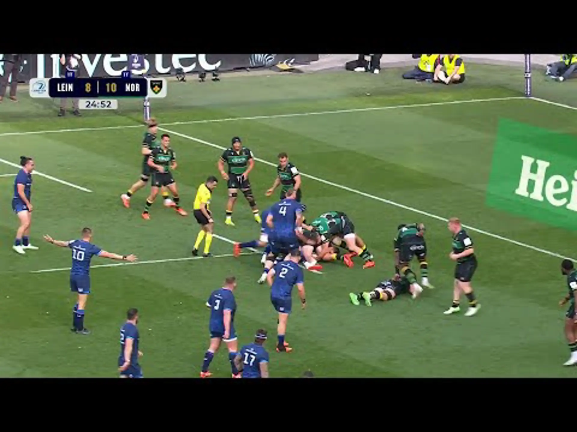 Leinster v Northampton | Match Highlights | Investec Champions Cup